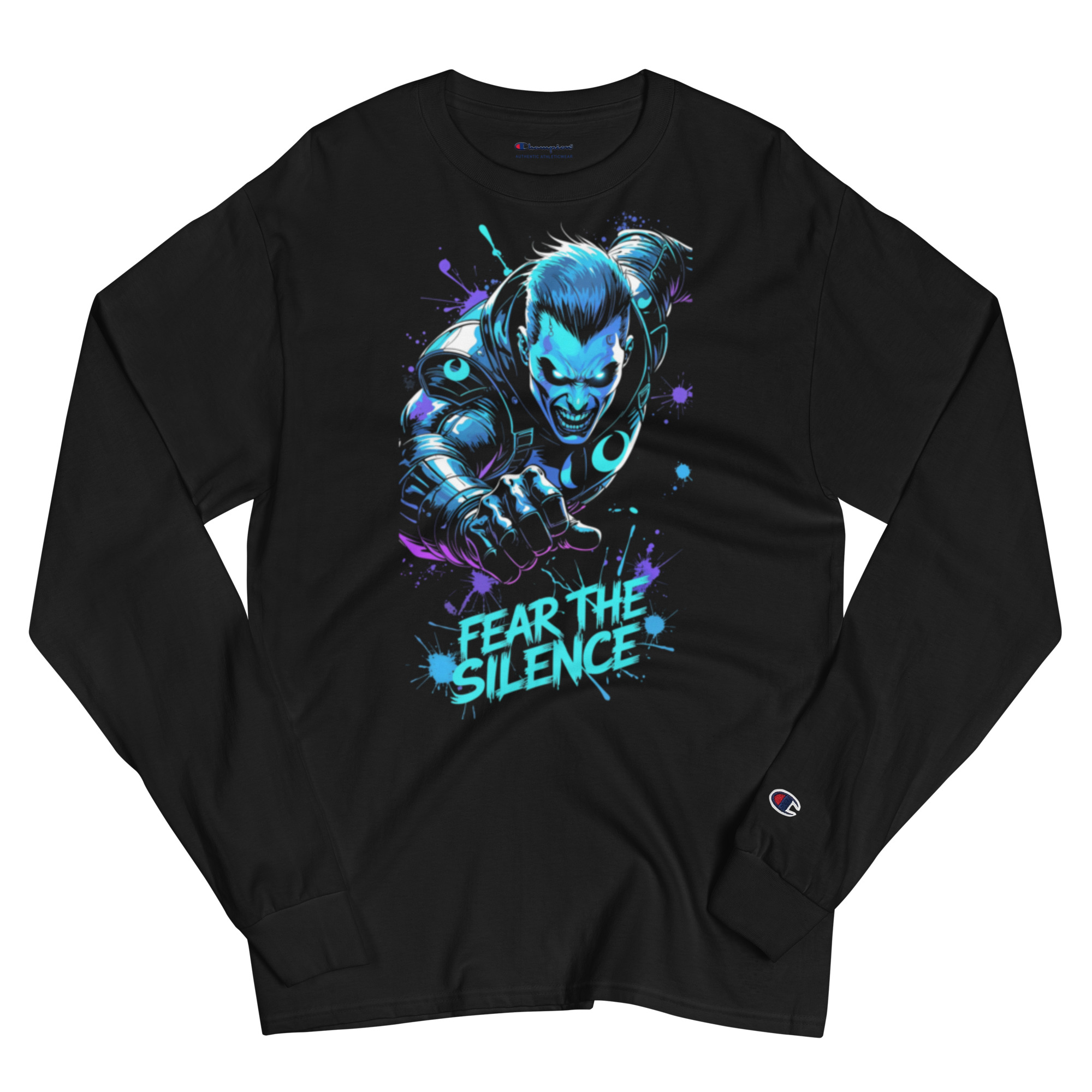 Fear the Silence Men's Champion Long Sleeve Shirt