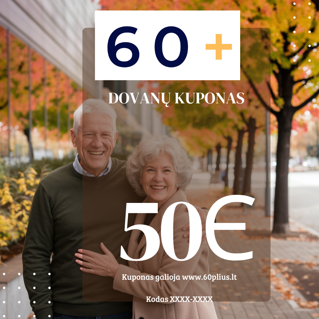 Dovanų kuponas 50 eur.