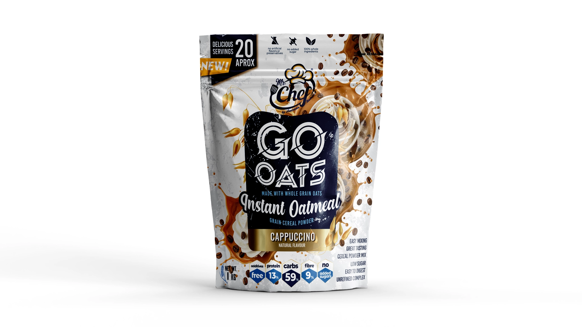 Harina de Avena Instantánea GO OATS
