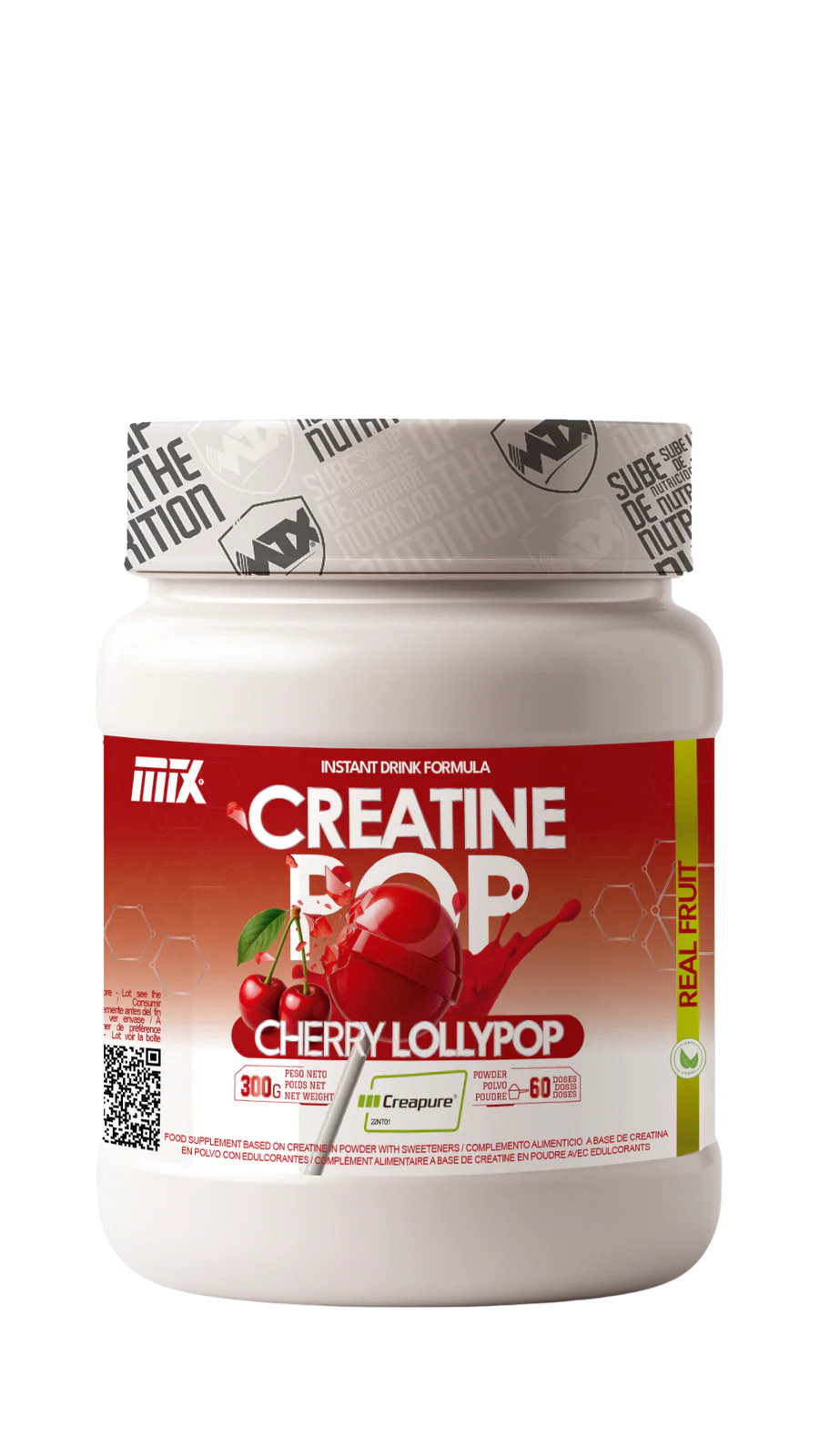 Creatina Creapure® sabor Cherry Lollypop
