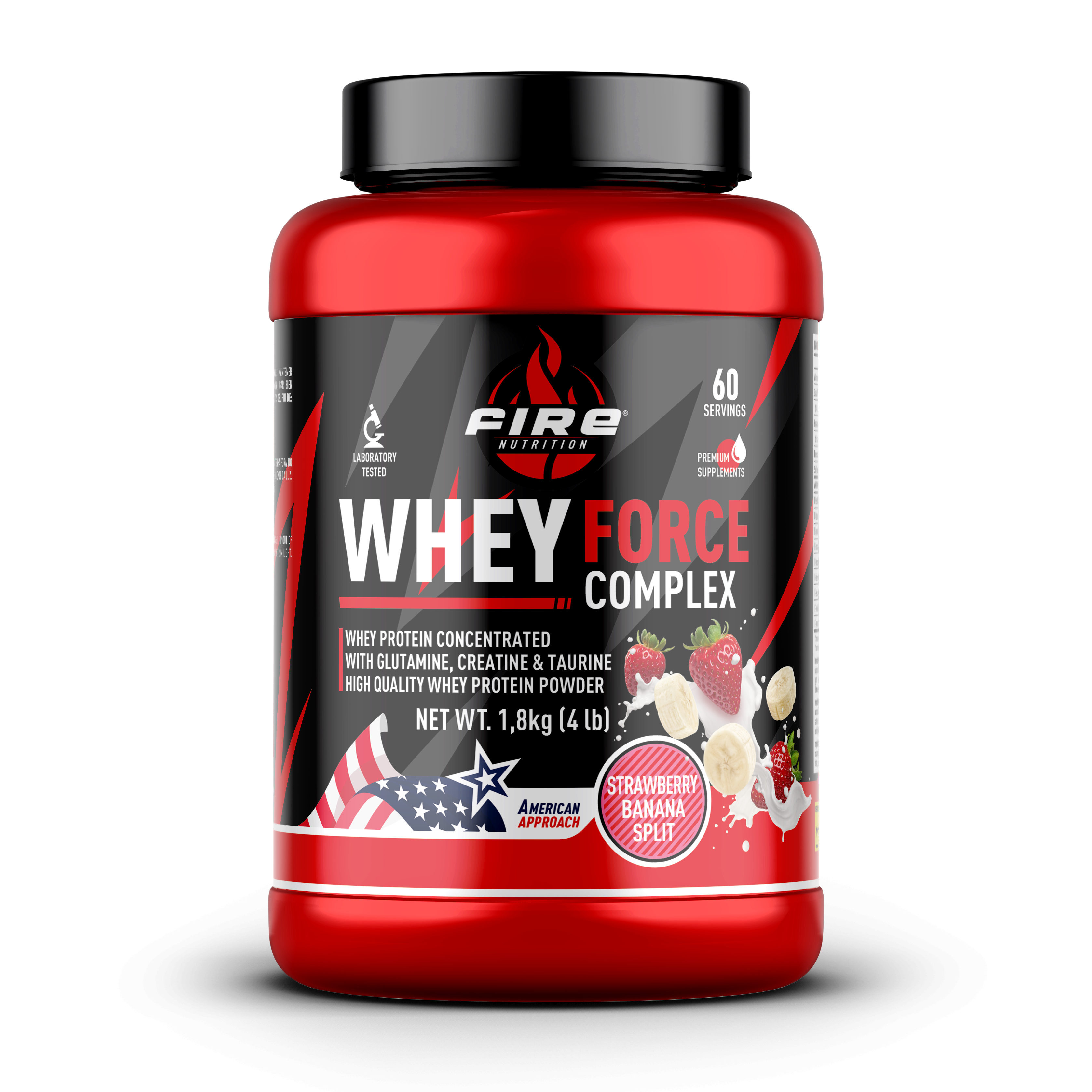 PROTEÍNA WHEY FORCE DE FIRE NUTRITION. 1,8K.