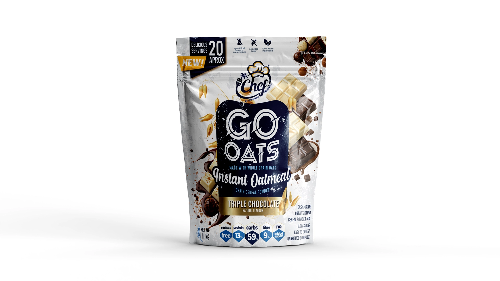 Harina de Avena Instantánea GO OATS