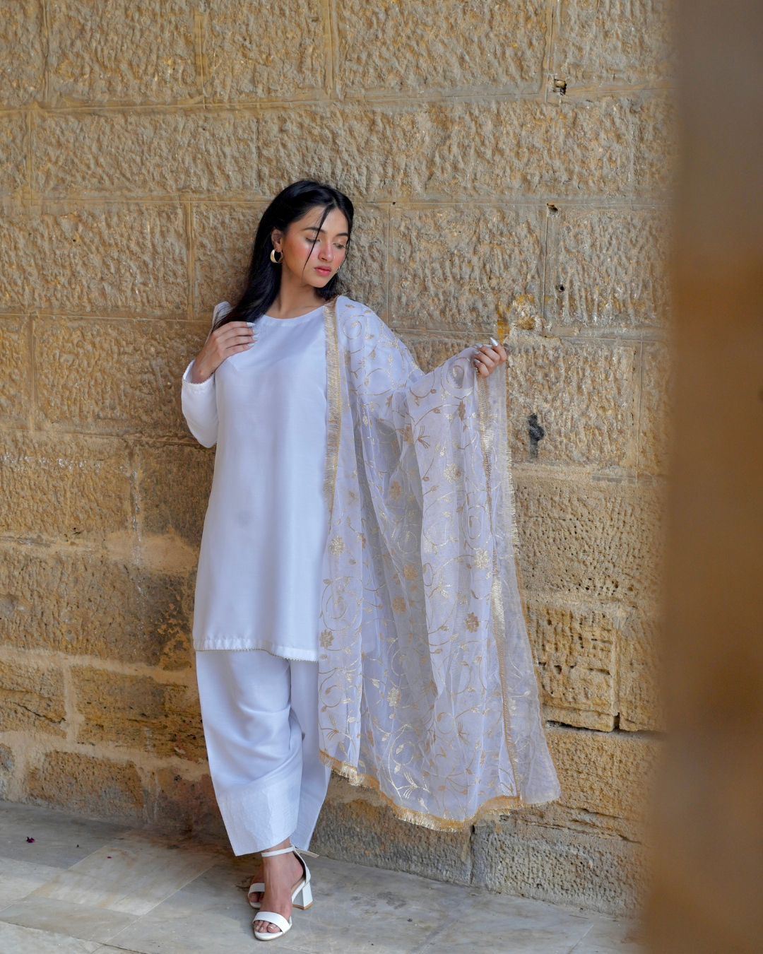 Farshi Salwar 3 Piece Dress 