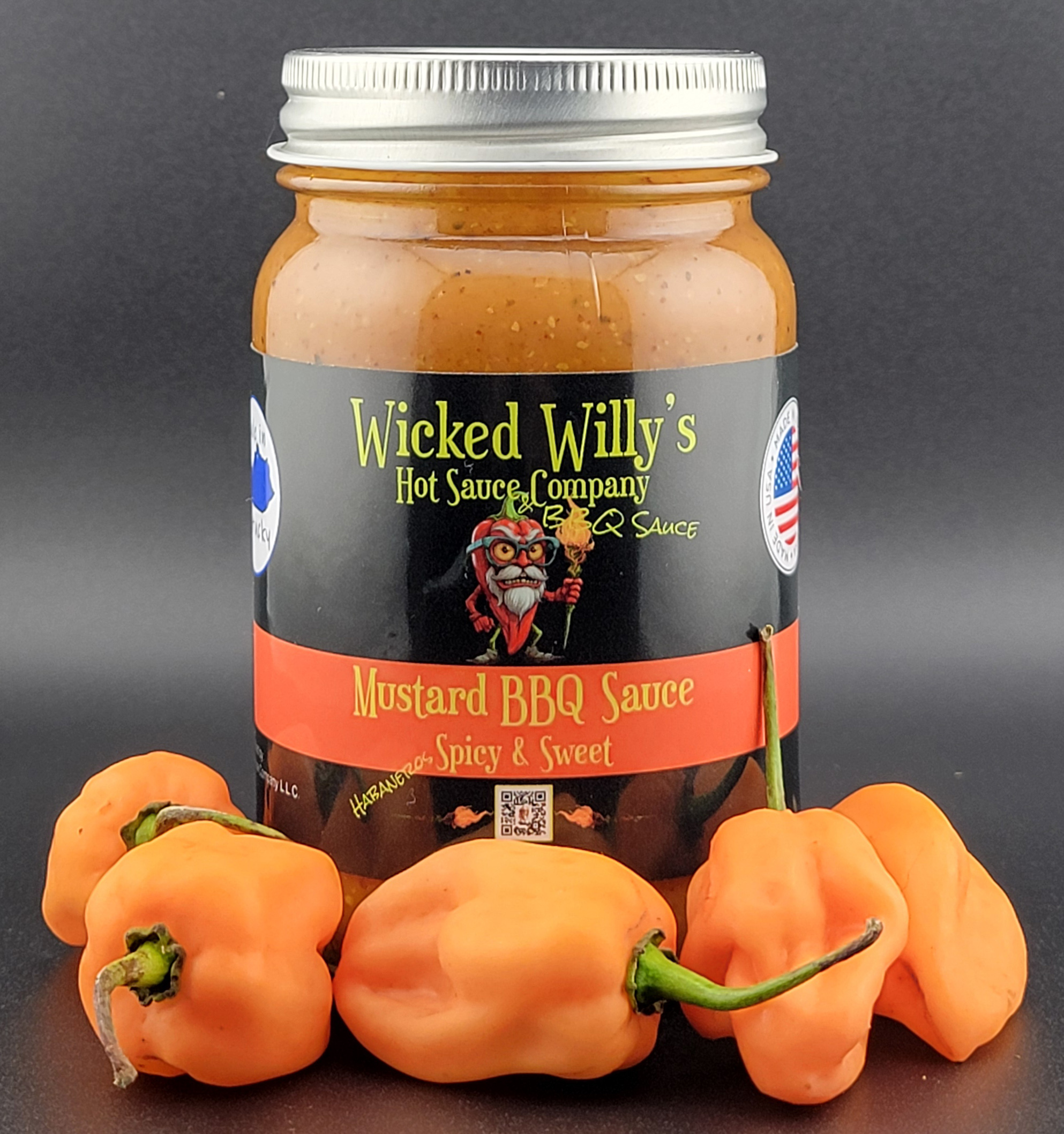 Habanero Mustard BBQ Sauce