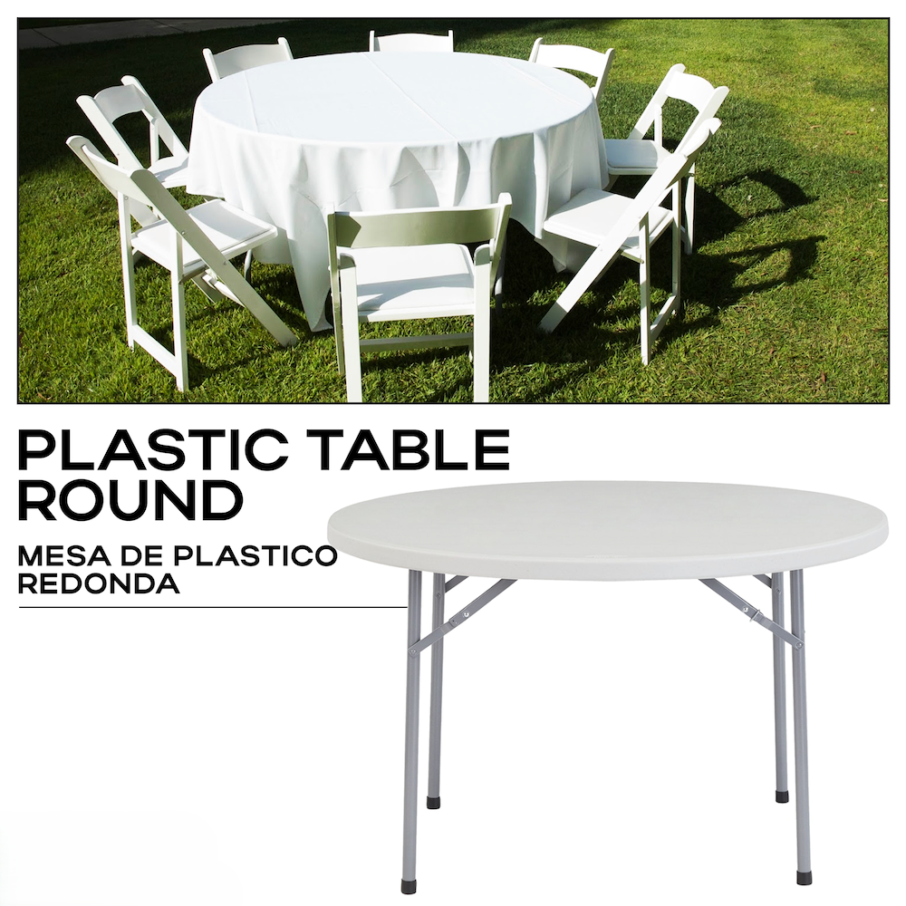 PLASTIC TABLE ROUND