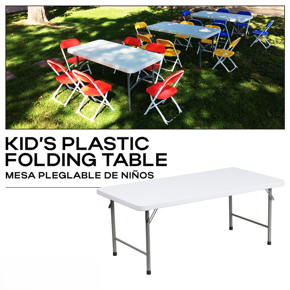 KID´S PLASTIC FOLDING TABLE