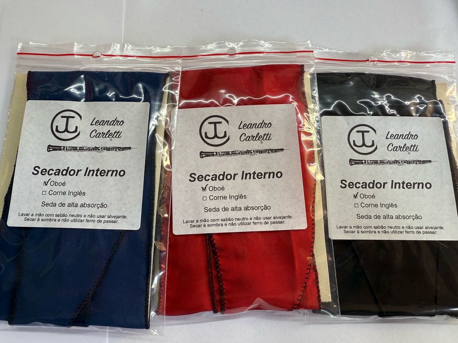 Secador interno para Oboé