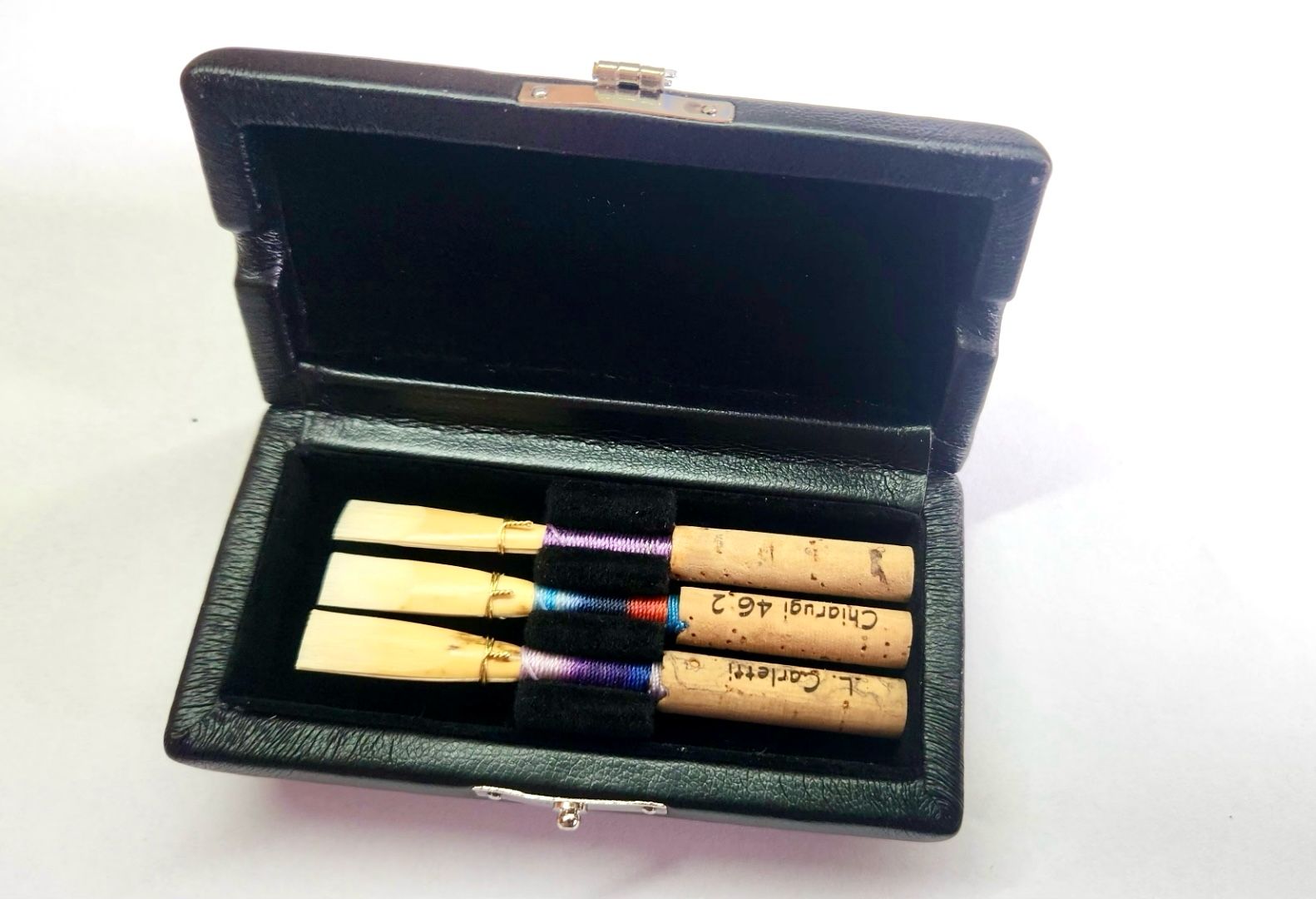 Estojo para 3 palhetas