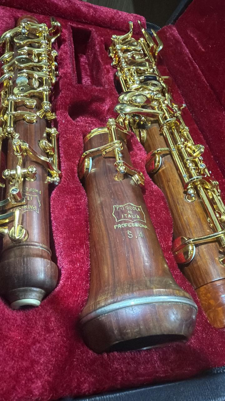 Patricola S4 - Madeira Rosewood - Chaves em ouro