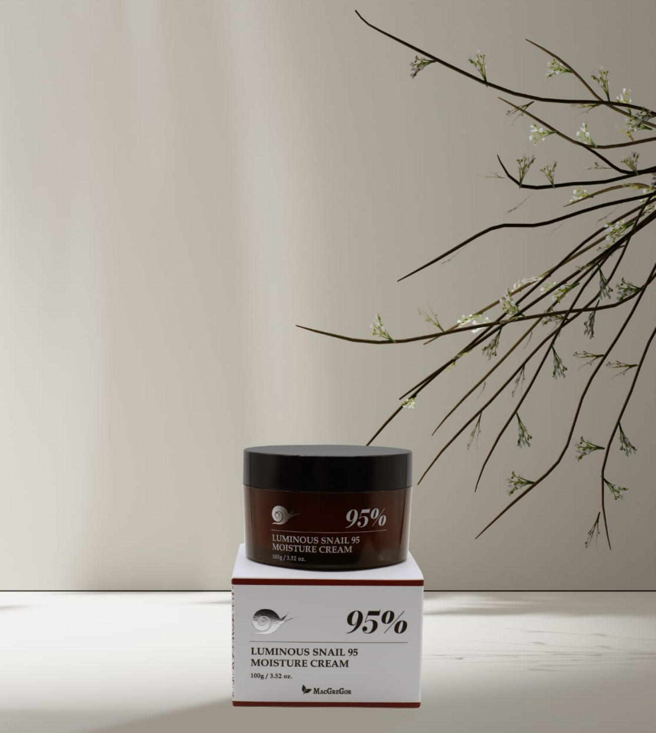 MacGregor 95% Luminous Snail Moisture Cream