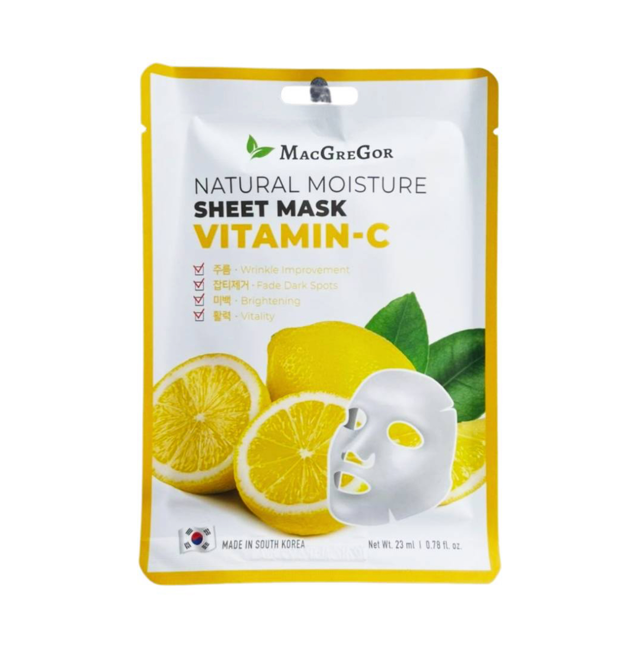 MacGregor Face Sheet Mask