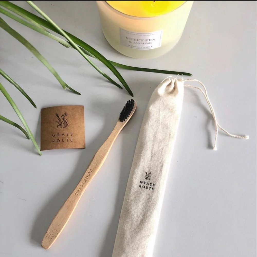 Eco-friendly Bamboo Toothbrush Set