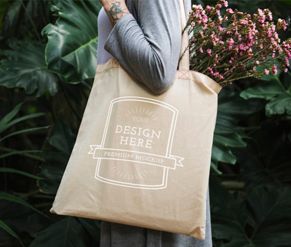 Customizable Canvas Tote Bag