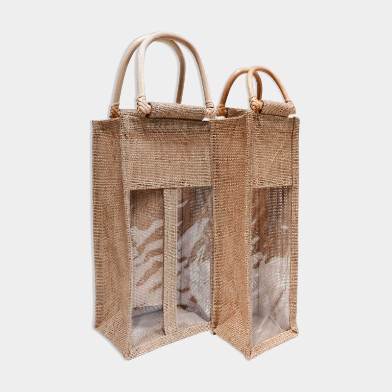 Jute Wine Bags