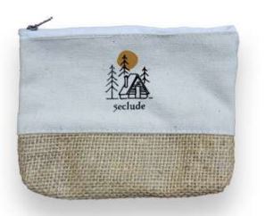 Canvas -Jute Pouch
