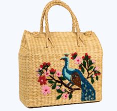Embroidered Handwoven Bag