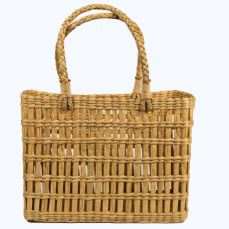 Woven Basket Handbag