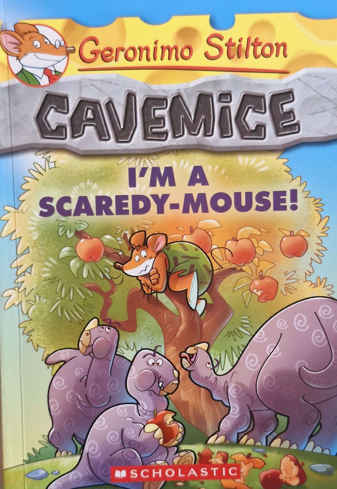 Geronimo Stilton Cavemice: I'm a Scaredy-Mouse!
