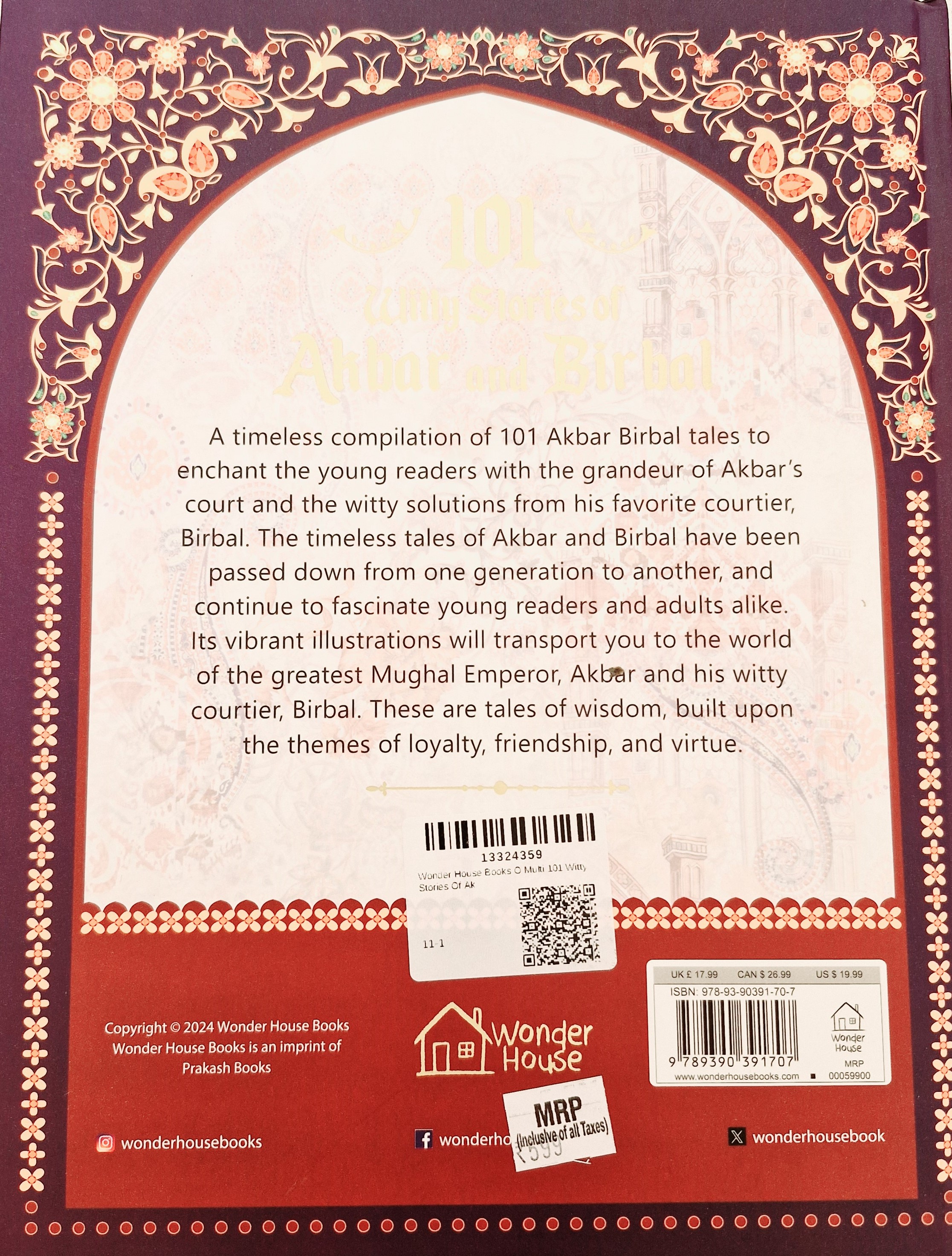 101 Witty stories of Akbar and Birbal
