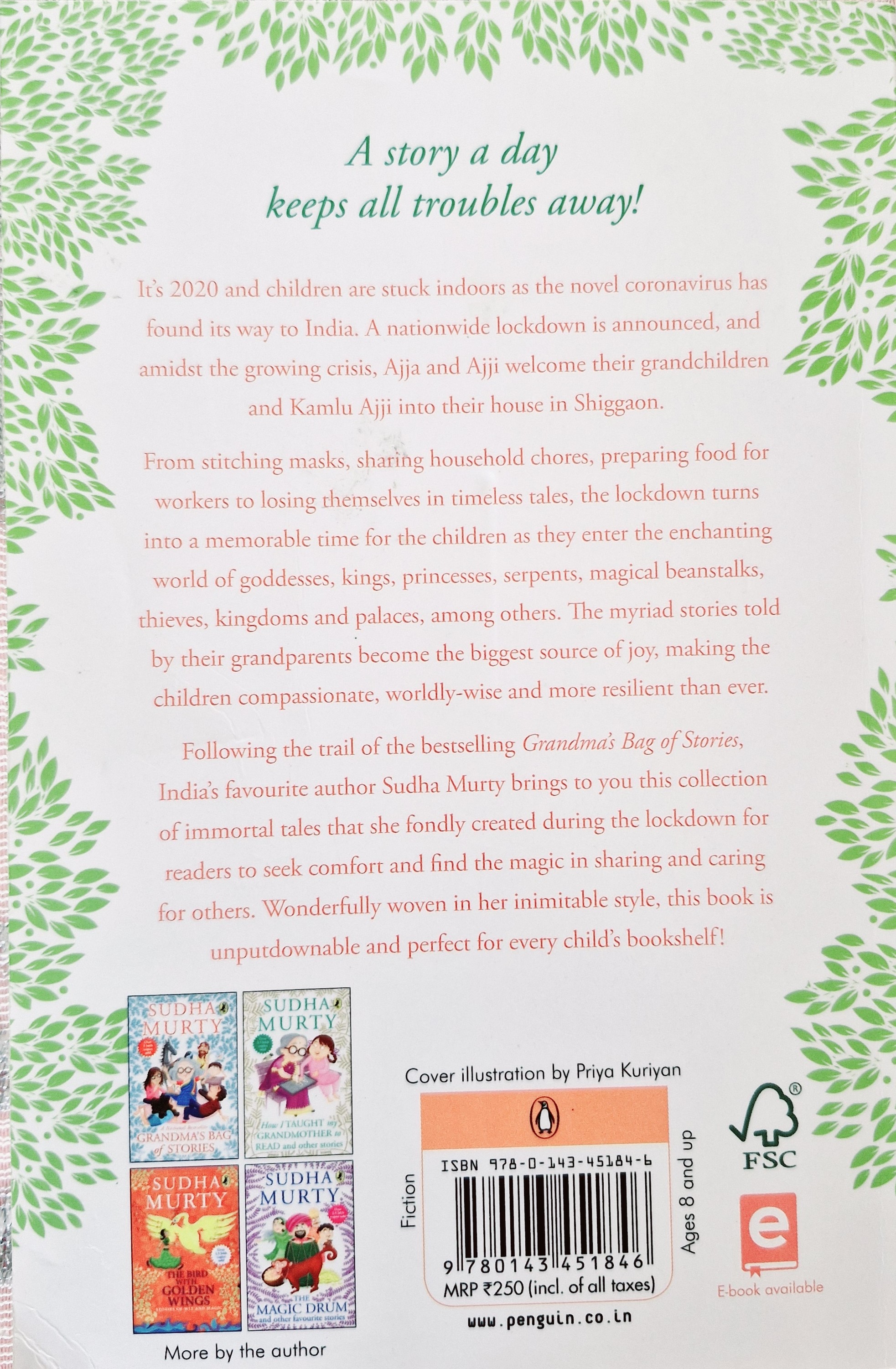 Grandparents' Bag of Stories by Sudha Murty
