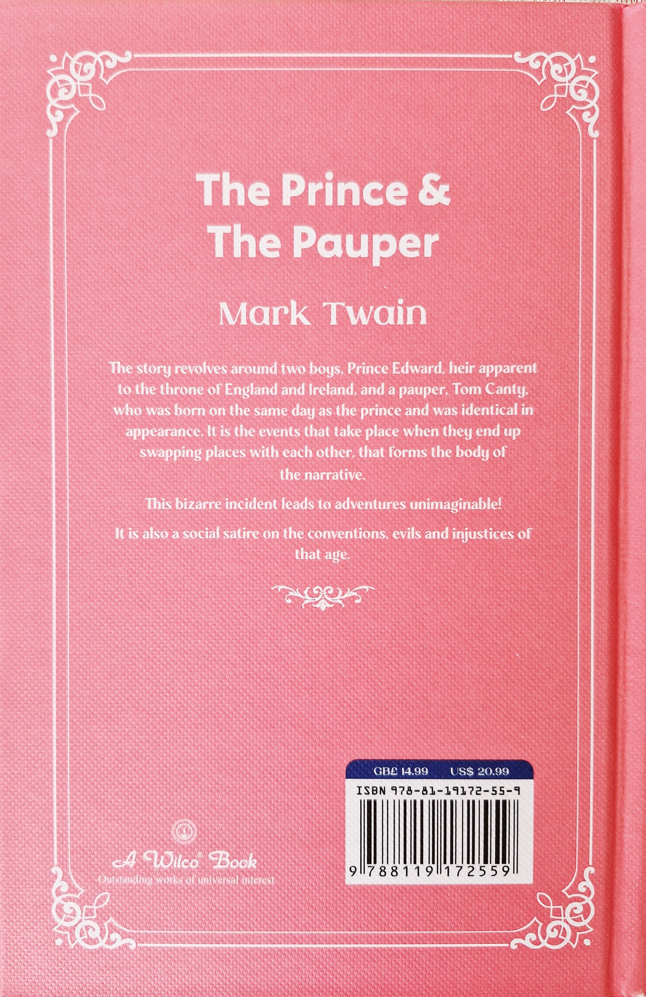 Prince and The Pauper By Mark Twain