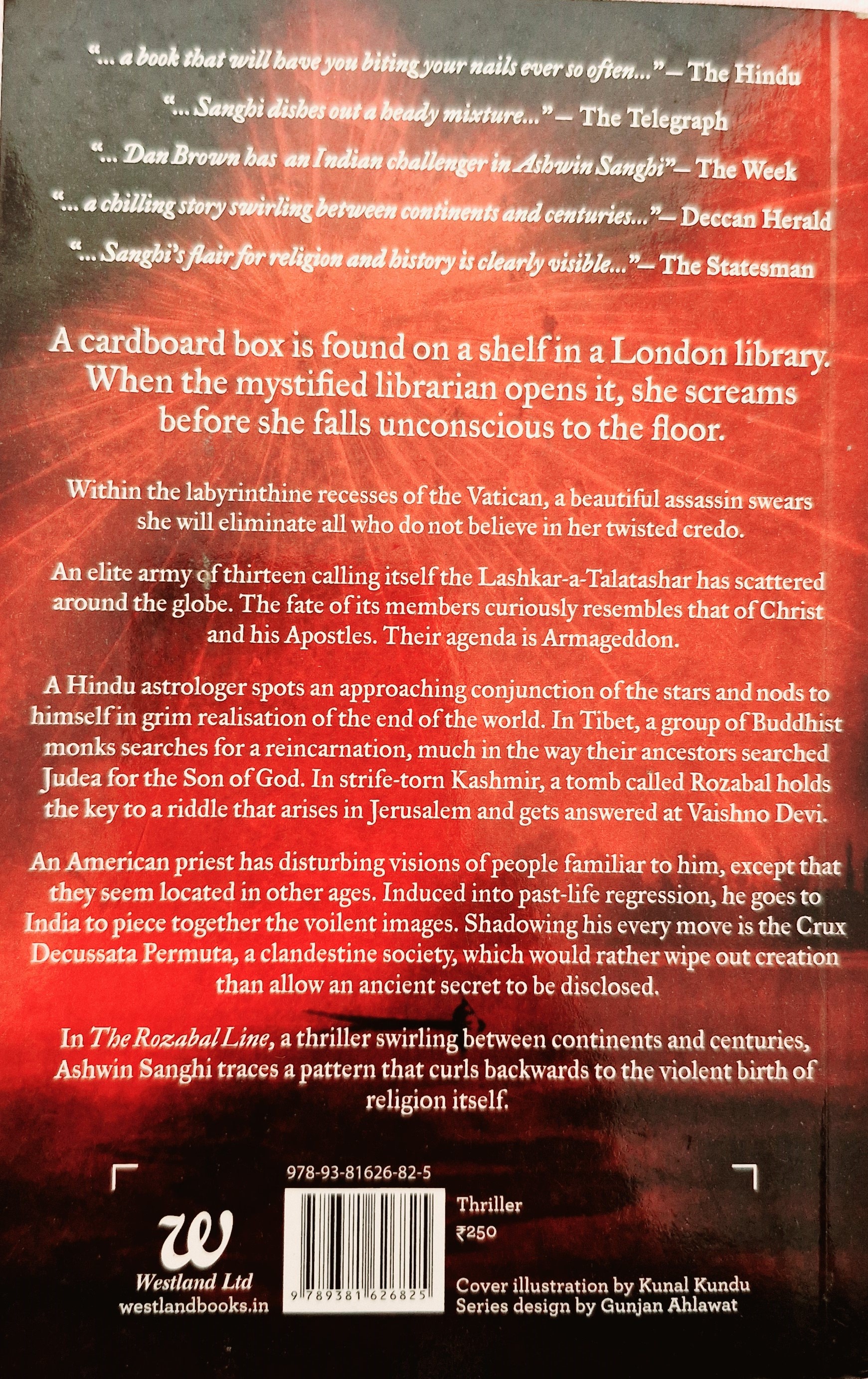 The Rozabal Line : Book 1 in Bharat Series