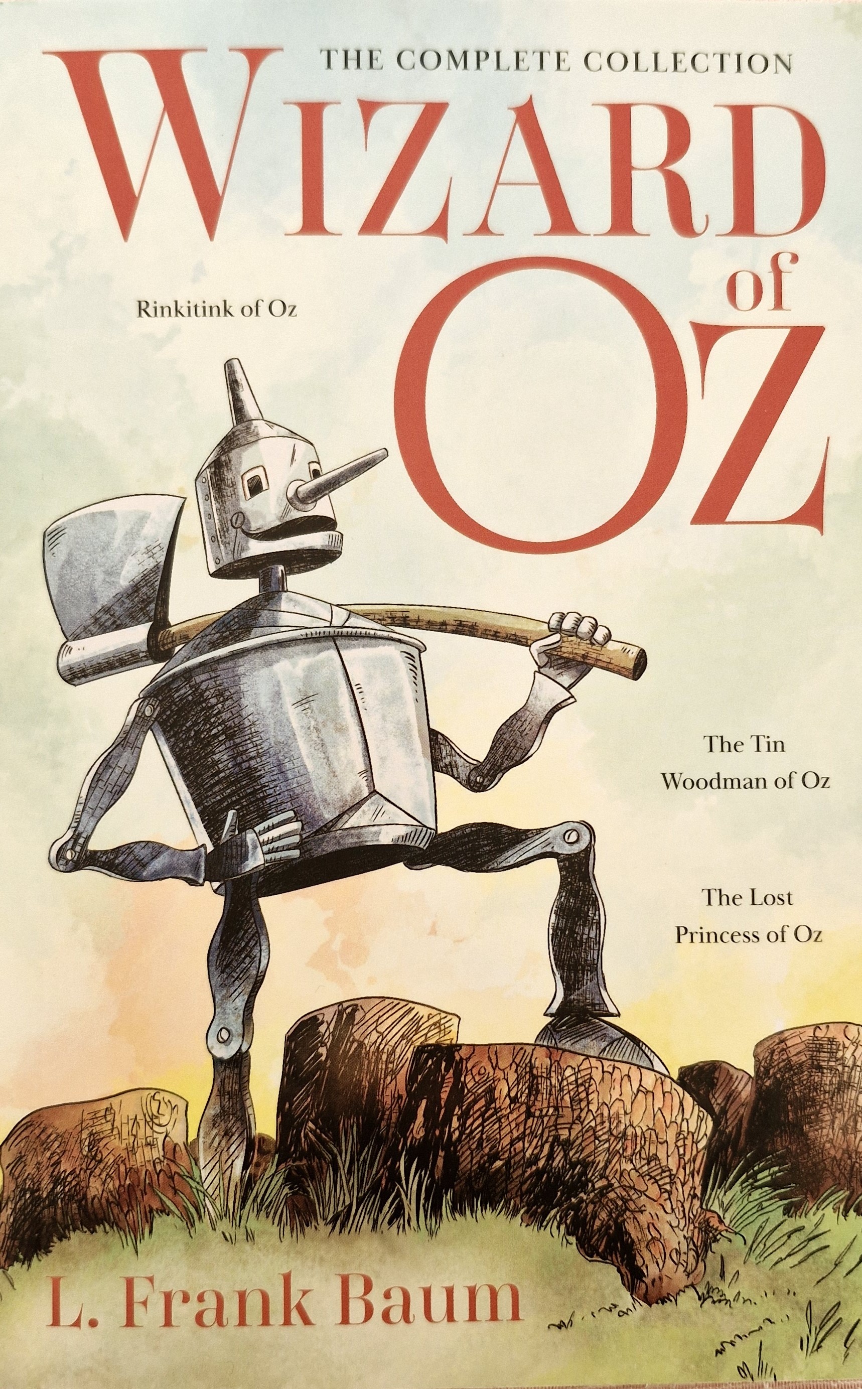 Wizard Of Oz - Rinkitink, The Tin Woodman, The Lost Princess of Oz