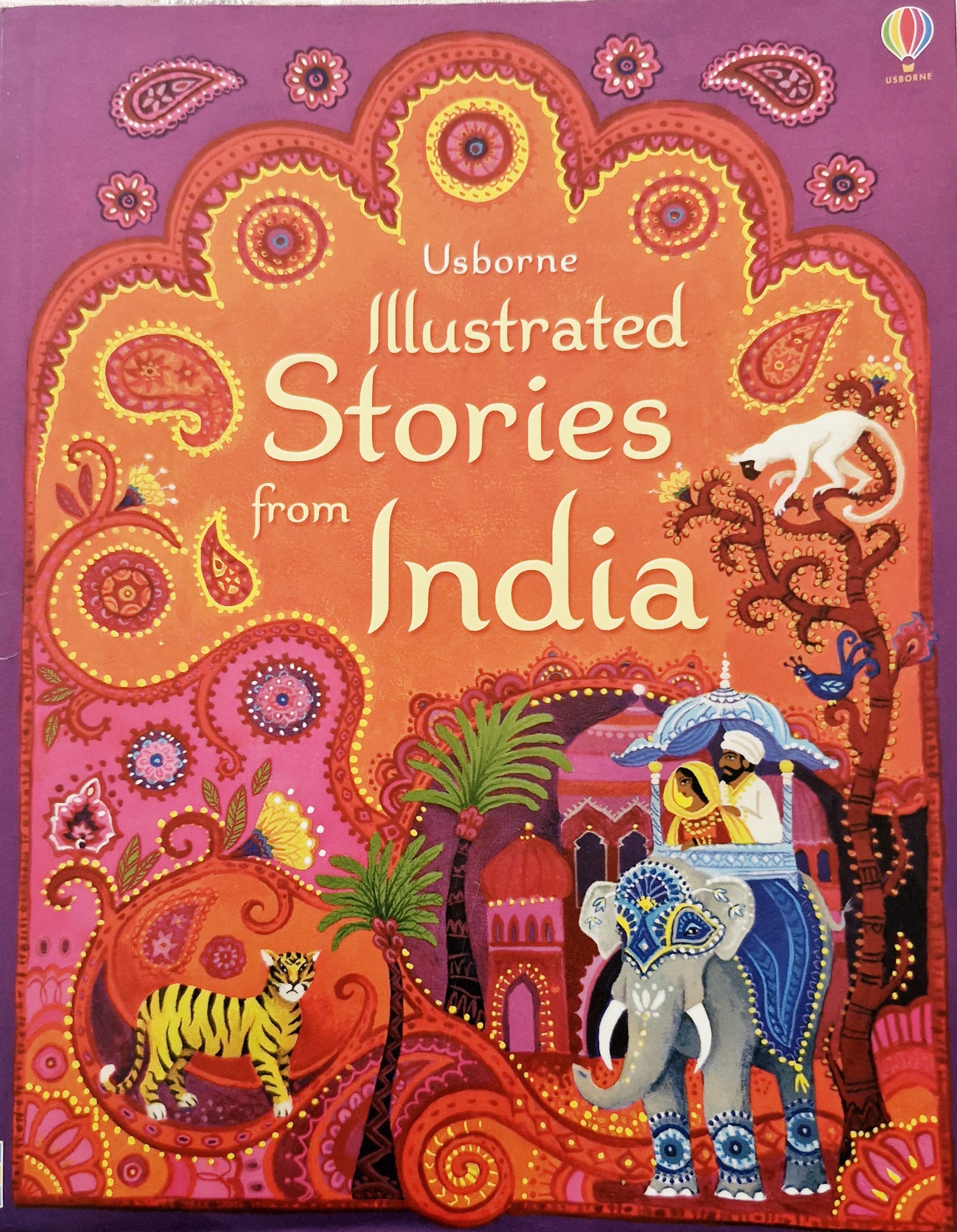 Usborne-Illustrated stories from India