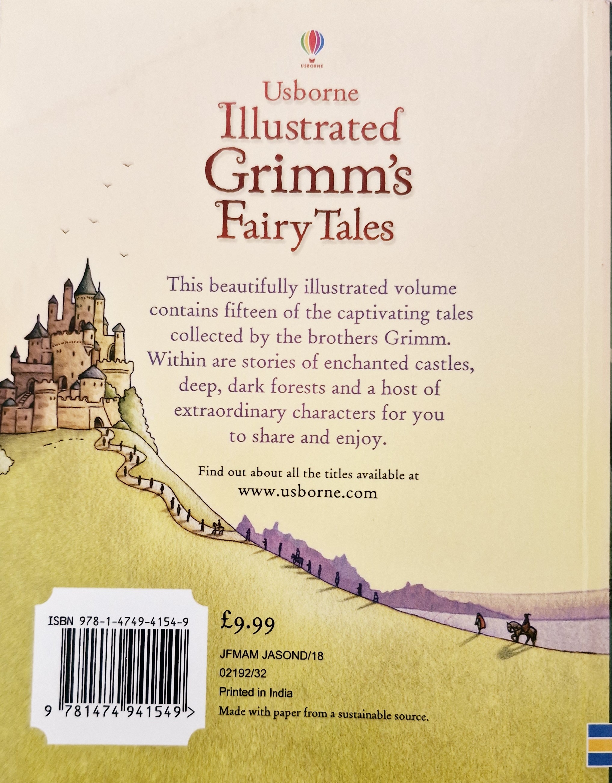 Usborne - Illustrated Grimm's Fairy tales