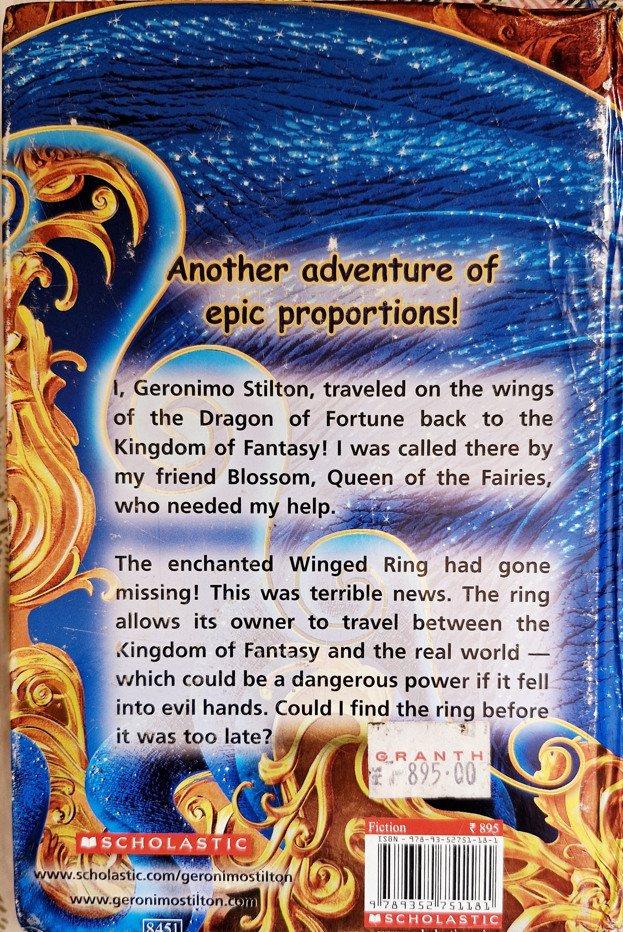 Geronimo Stilton - The dragon of fortune
