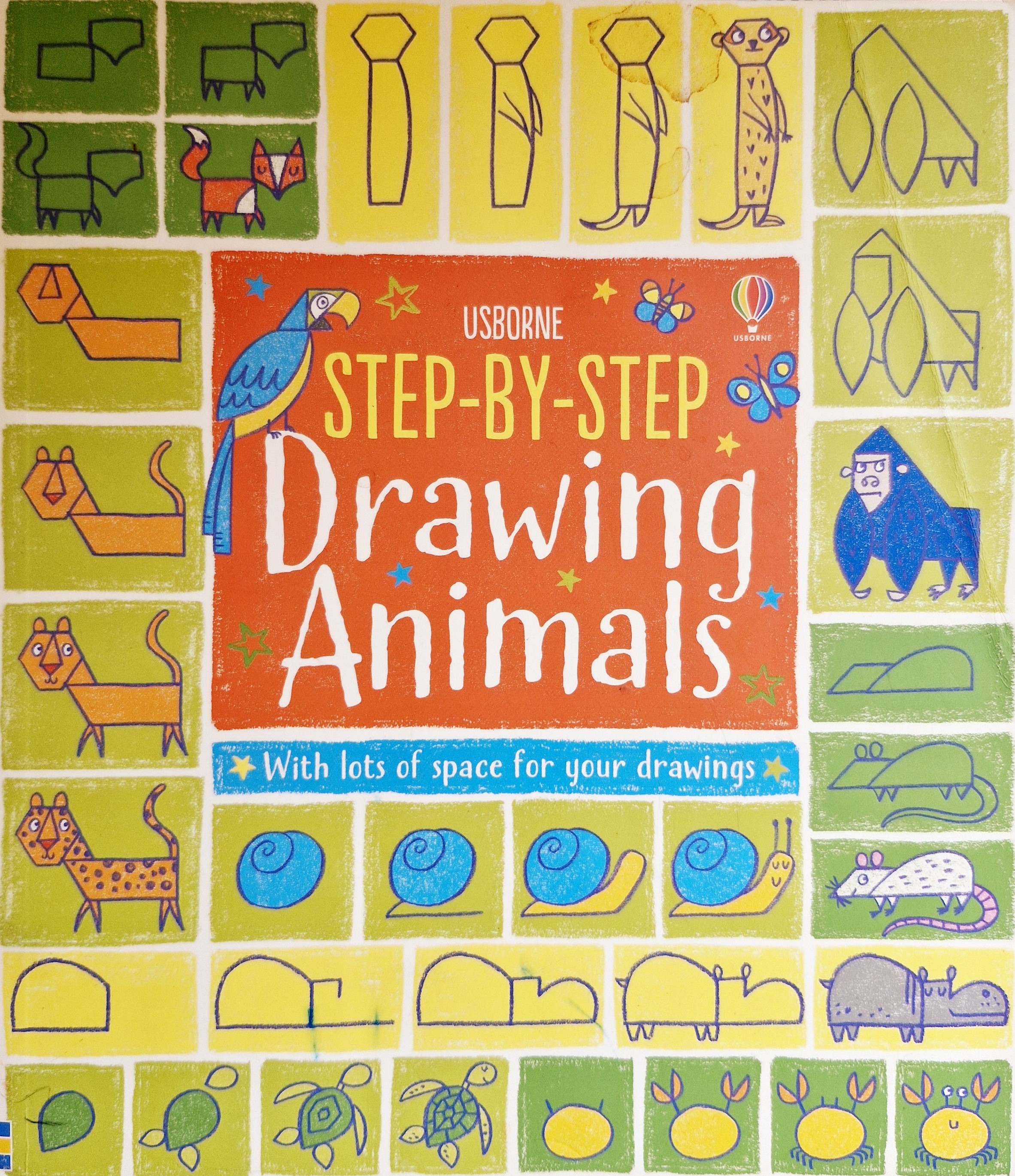 Usborne - Step by step drawing animals