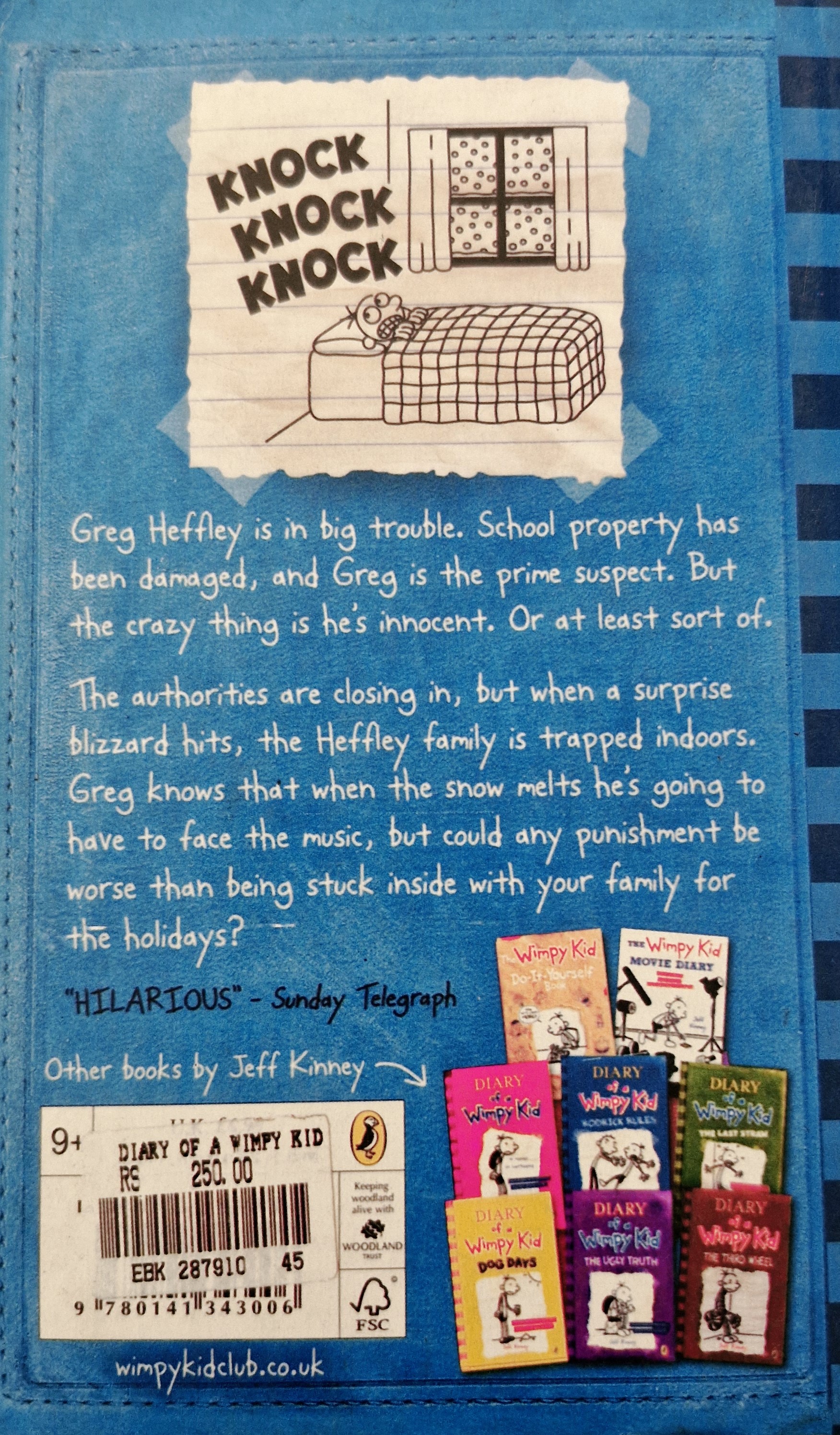 Diary of a wimpy kid - Cabin fever
