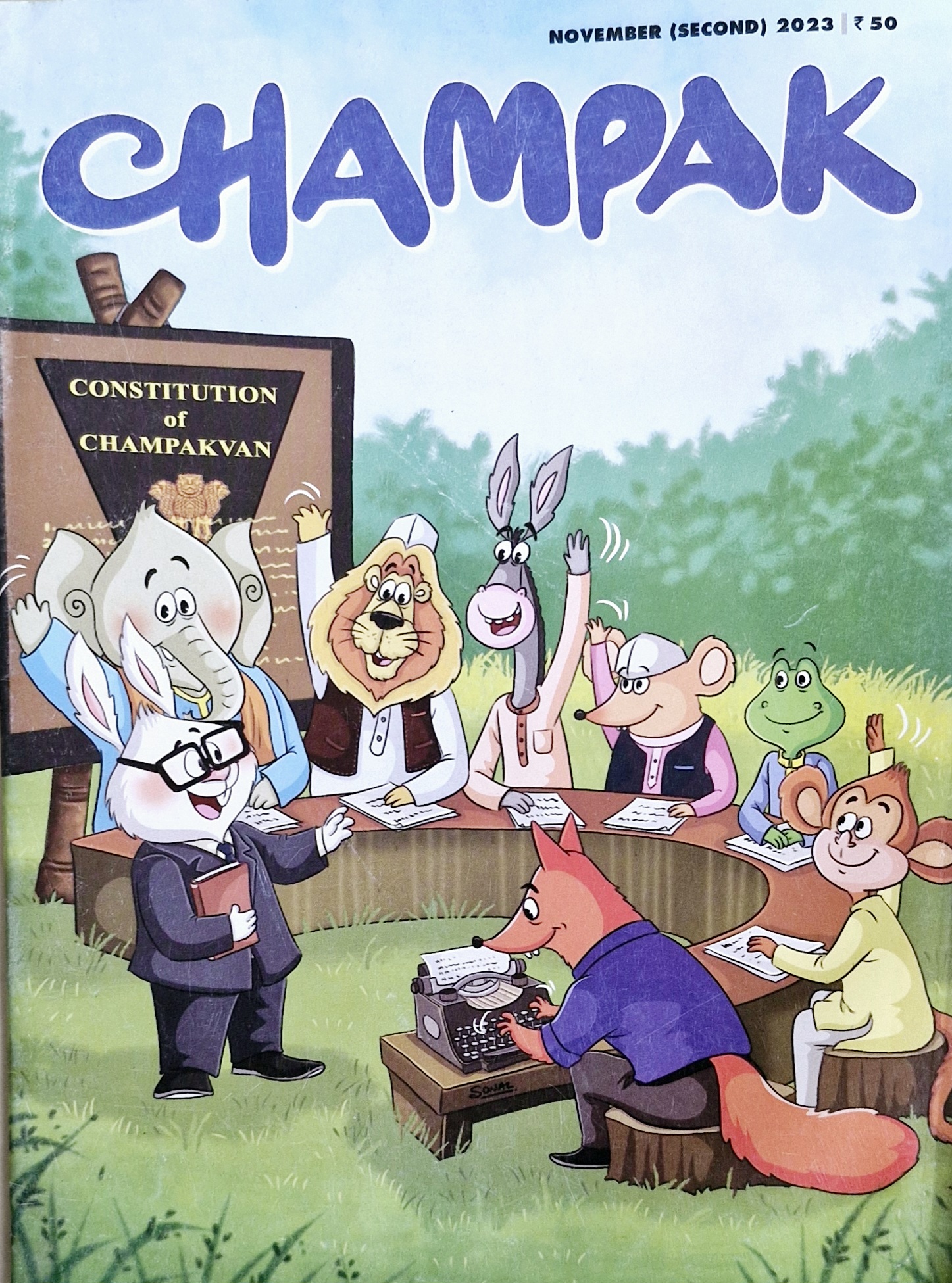 Champak Magazine - November 2023 Issue