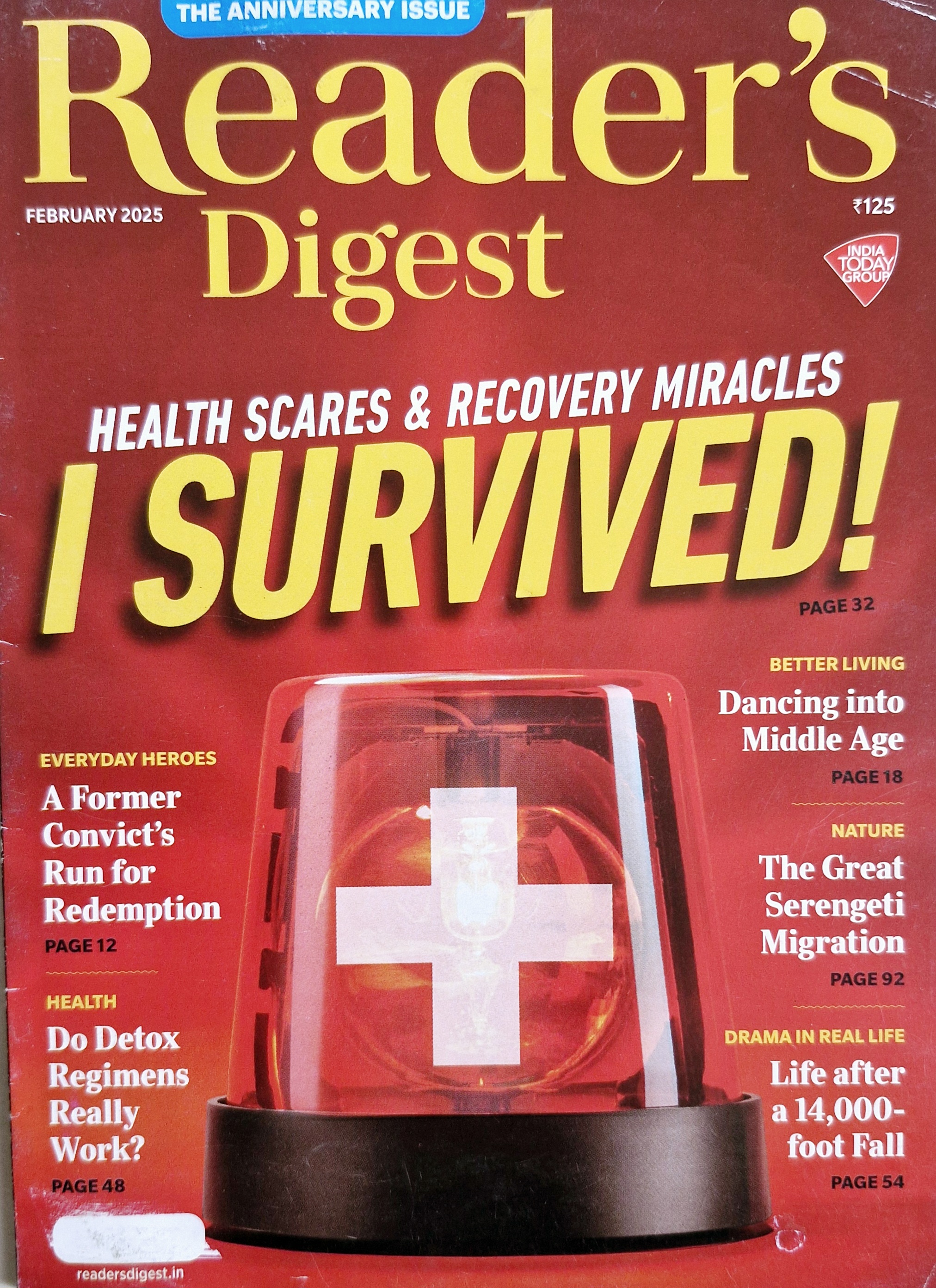 Reader's Digest Magazine - February 2025 Edition