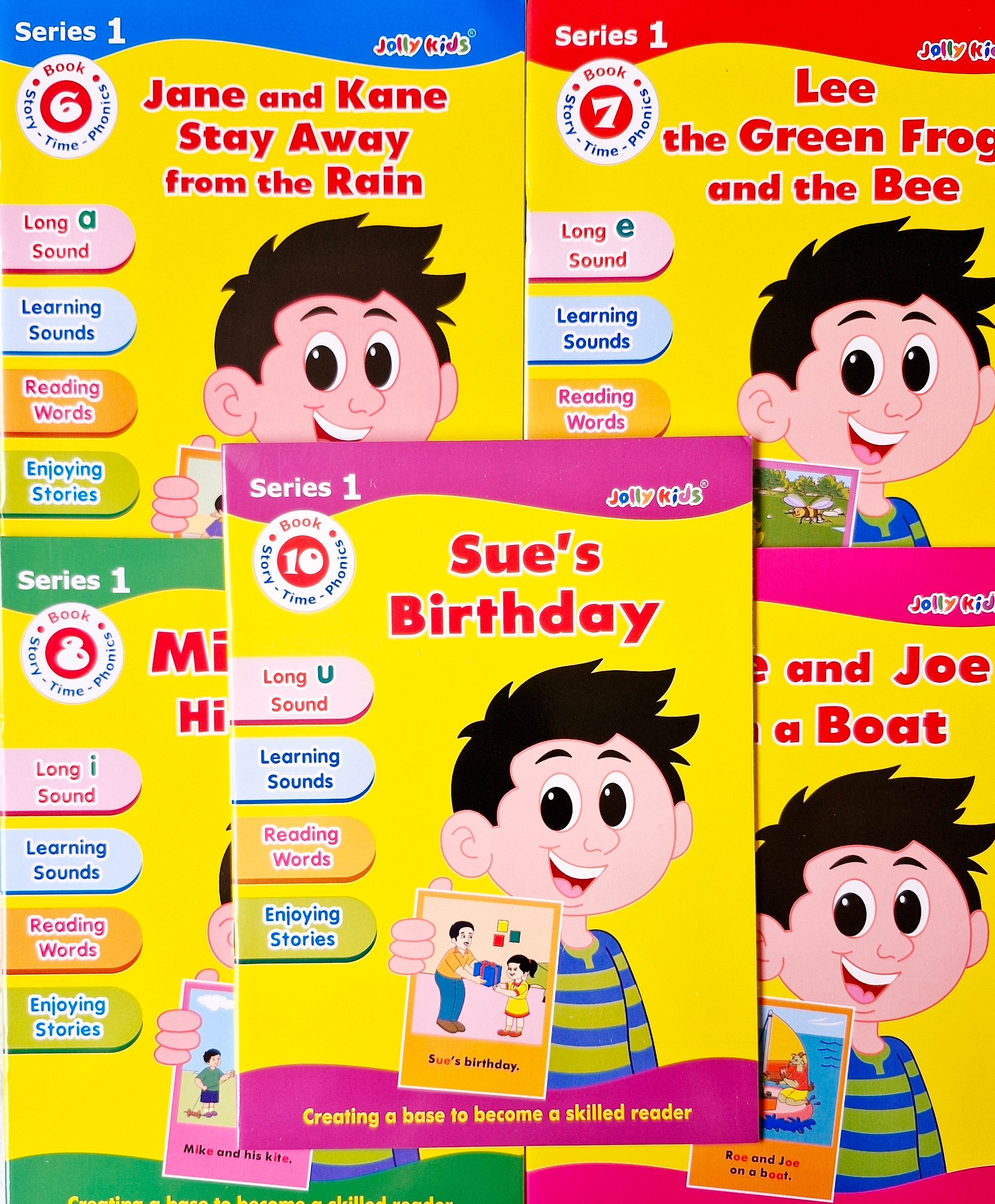 Jolly Kids Reading Series Pack of 5 books