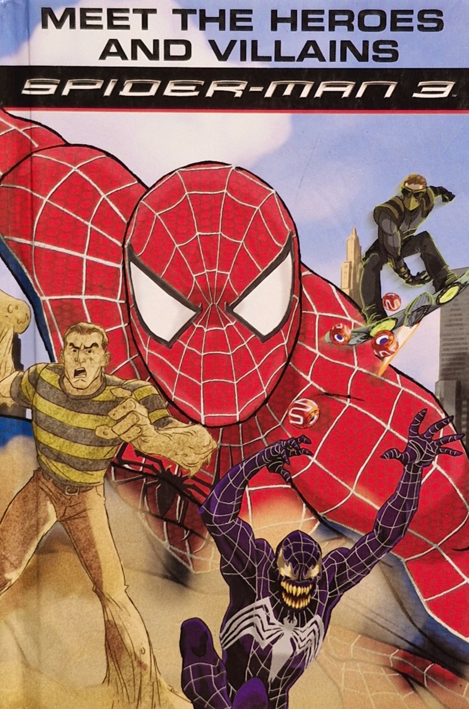 Spider-Man 3: Meet the Heroes and Villains Book