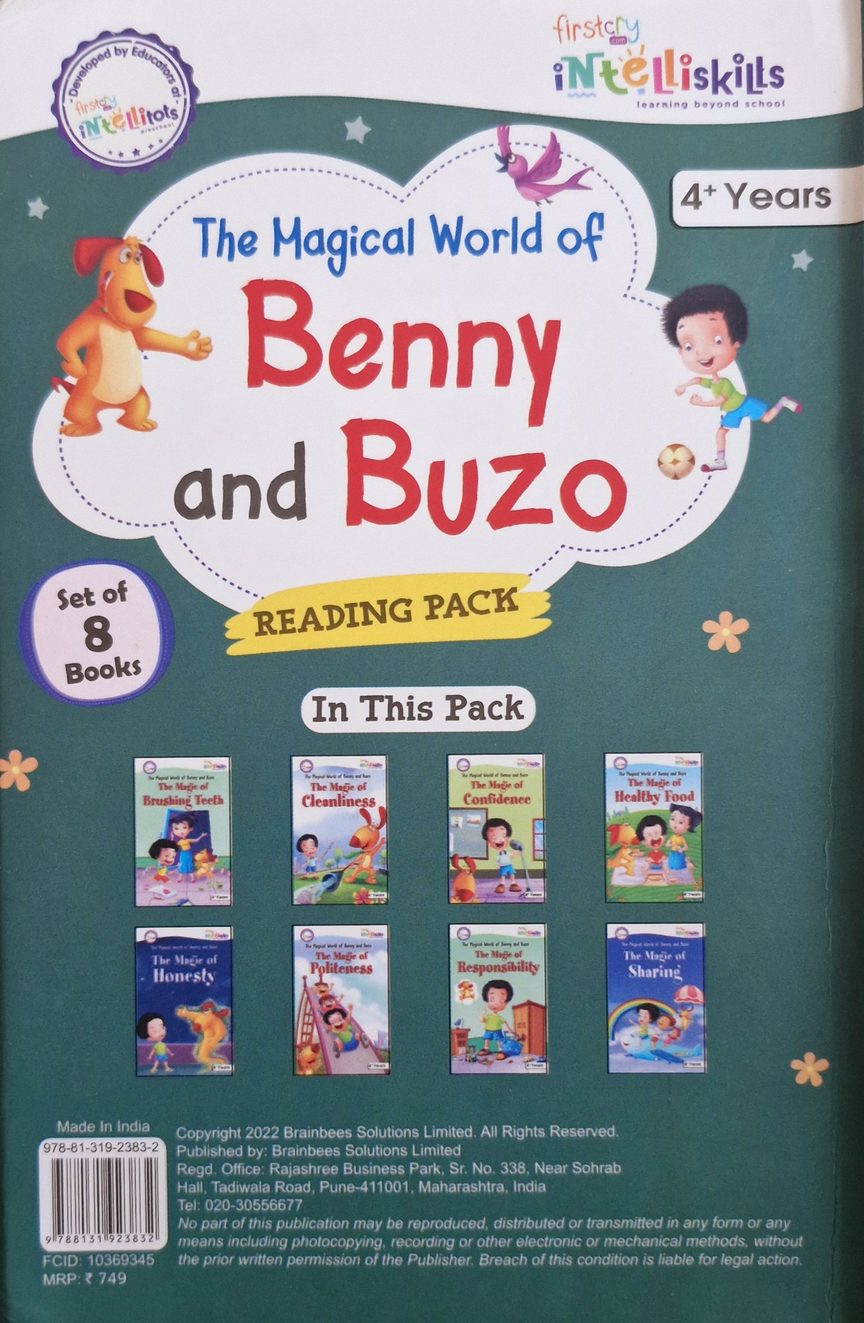 The Magical World of Benny and Buzo Reading Pack