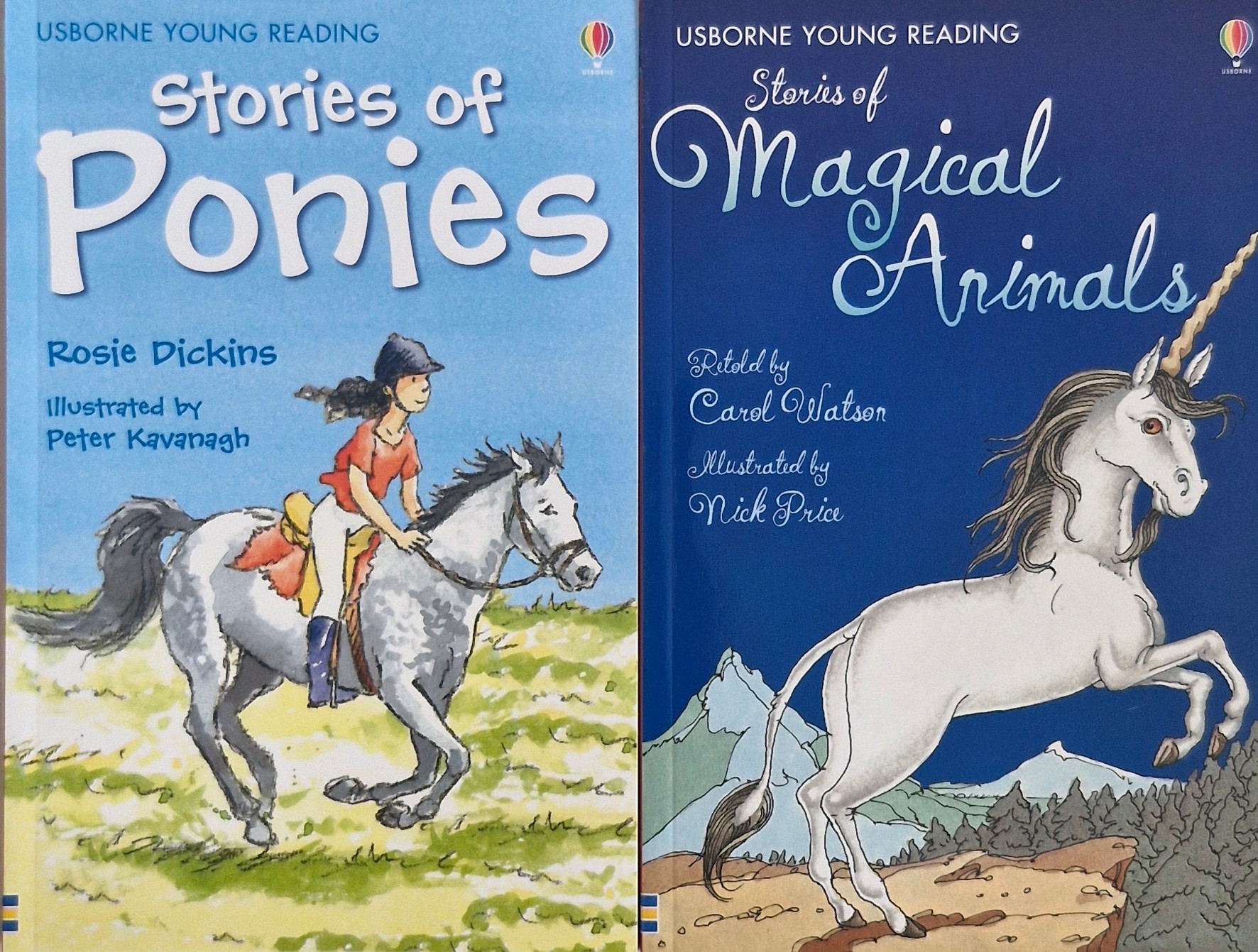 Stories of Ponies and Stories of Magical Animals - Usborne Young Reading