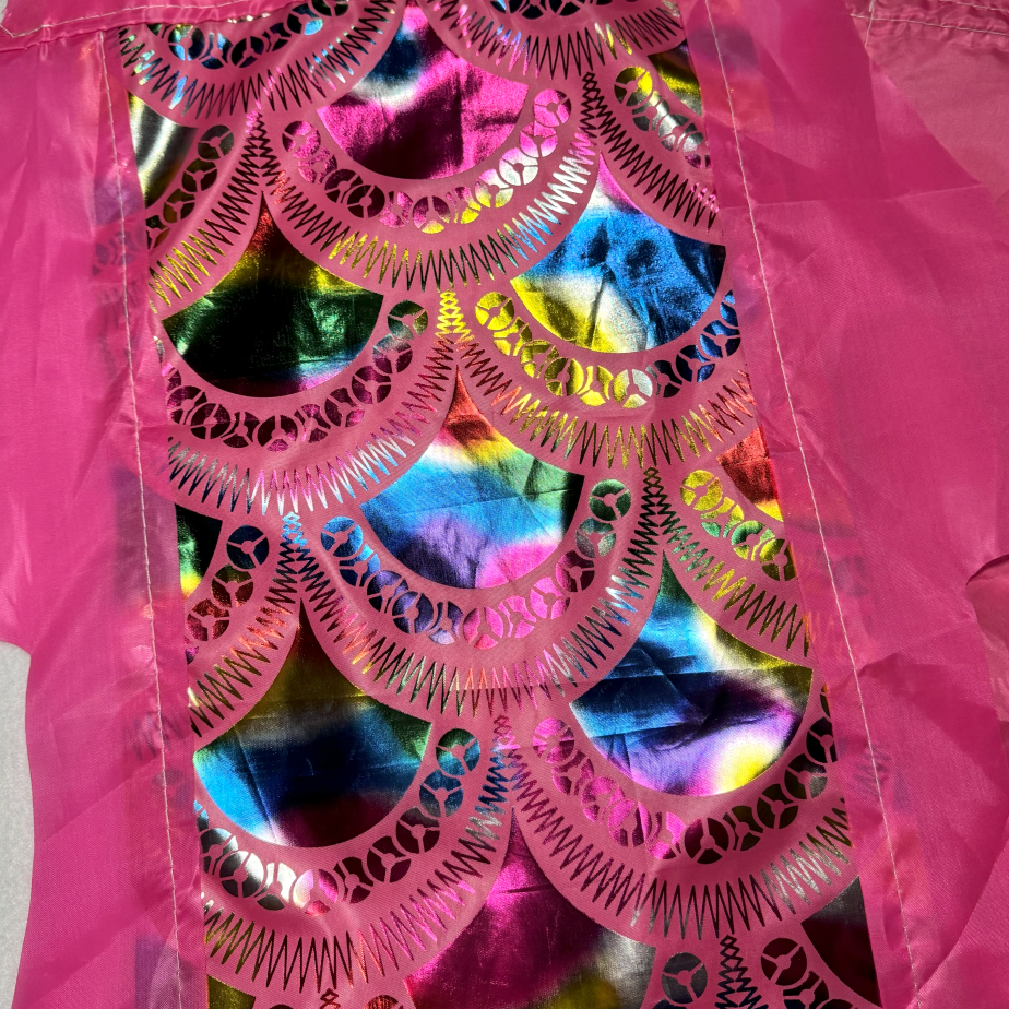 Neon Pink Iridescent Flow Dragon (UV!)