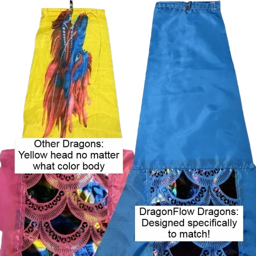 Purple/Fuschia Metallic Flow Dragon