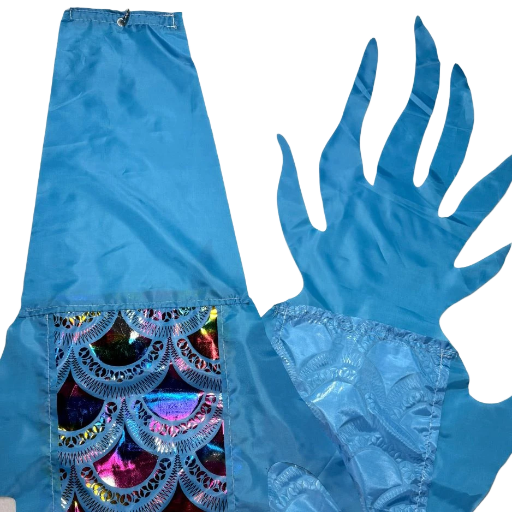 Turquoise Iridescent Flow Dragon