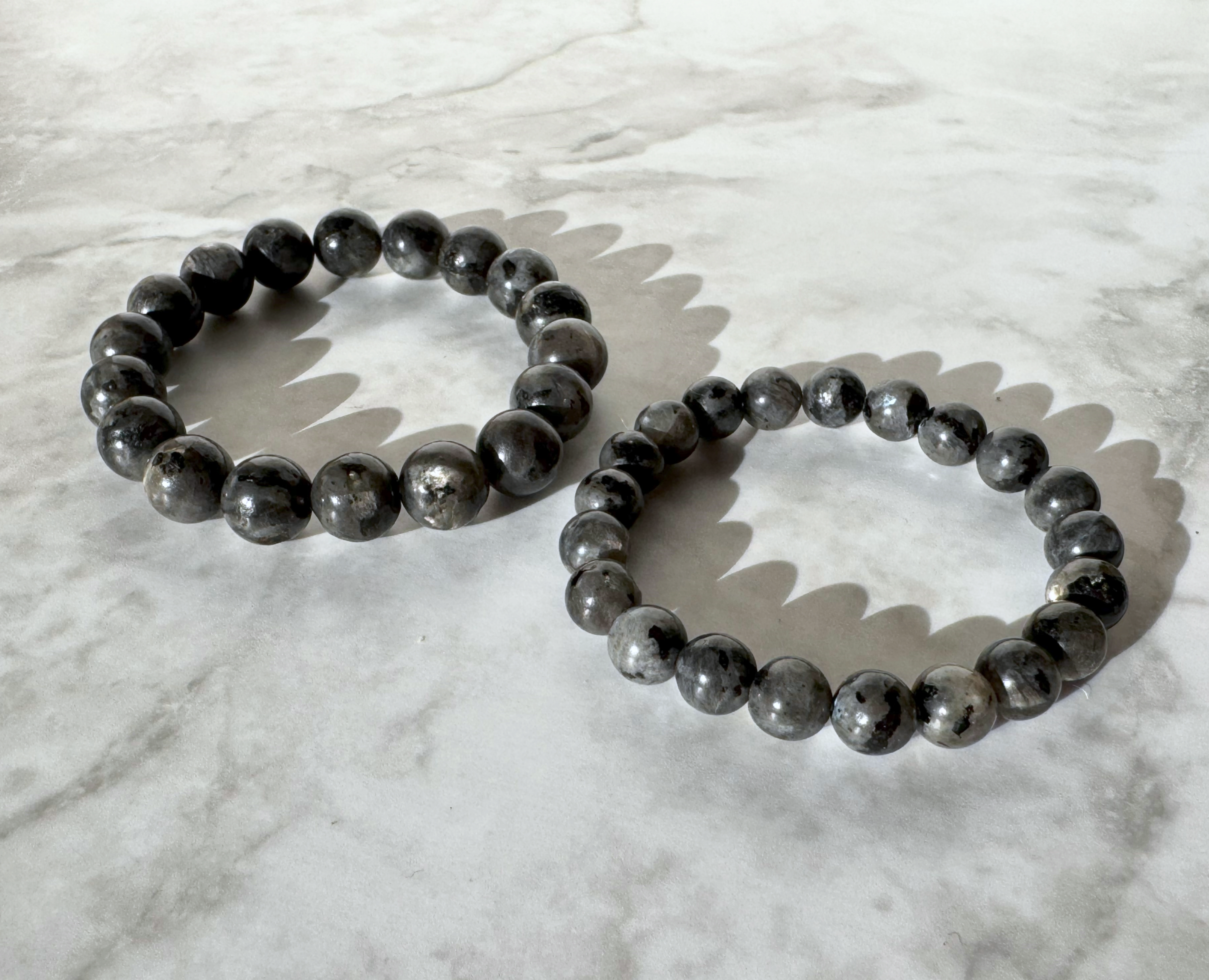 Black Labradorite Bracelet (8mm)