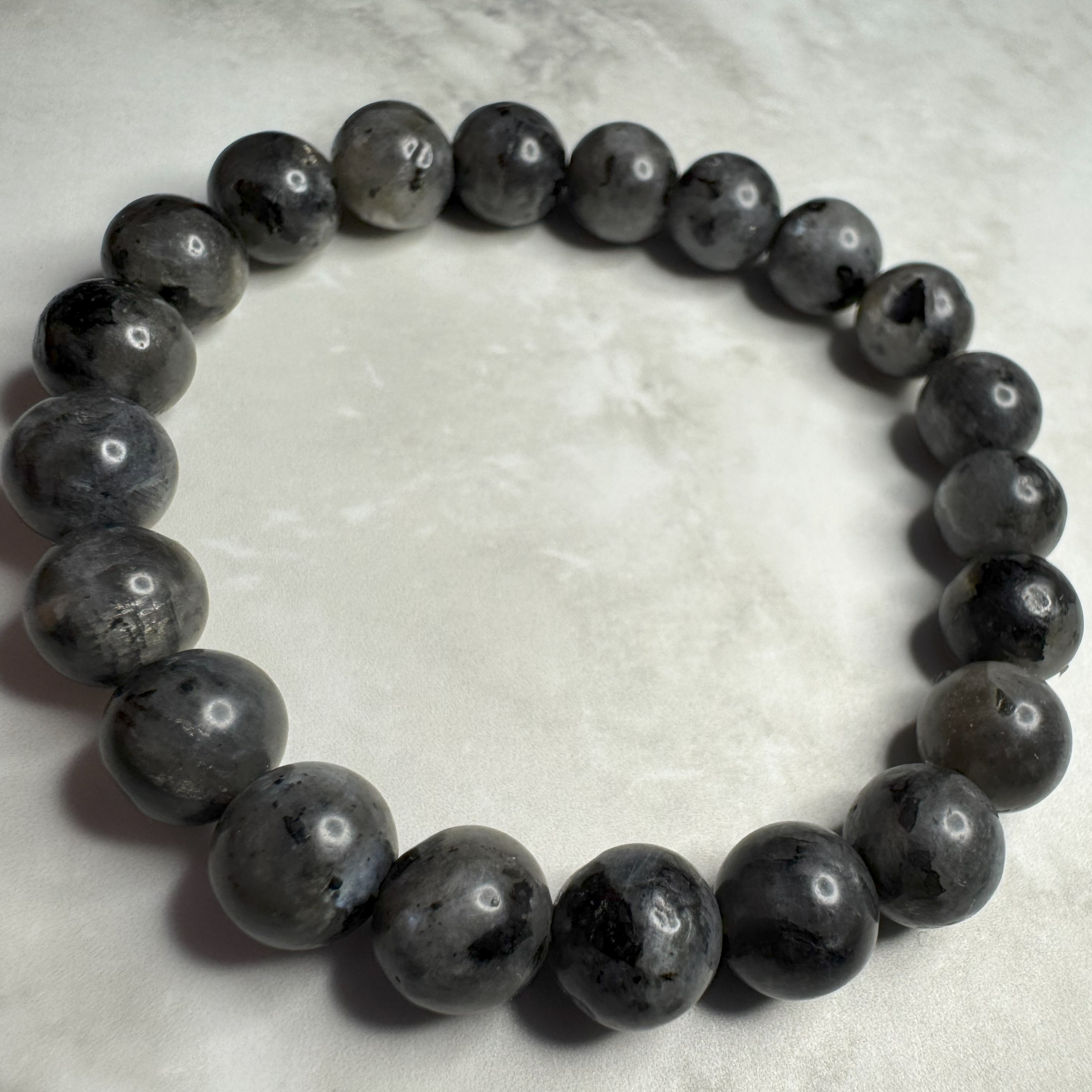 Black Labradorite Bracelet (8mm)