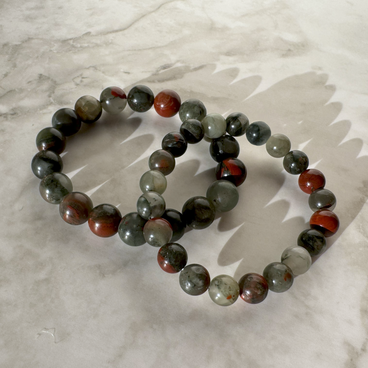Bloodstone Bracelet (8mm)