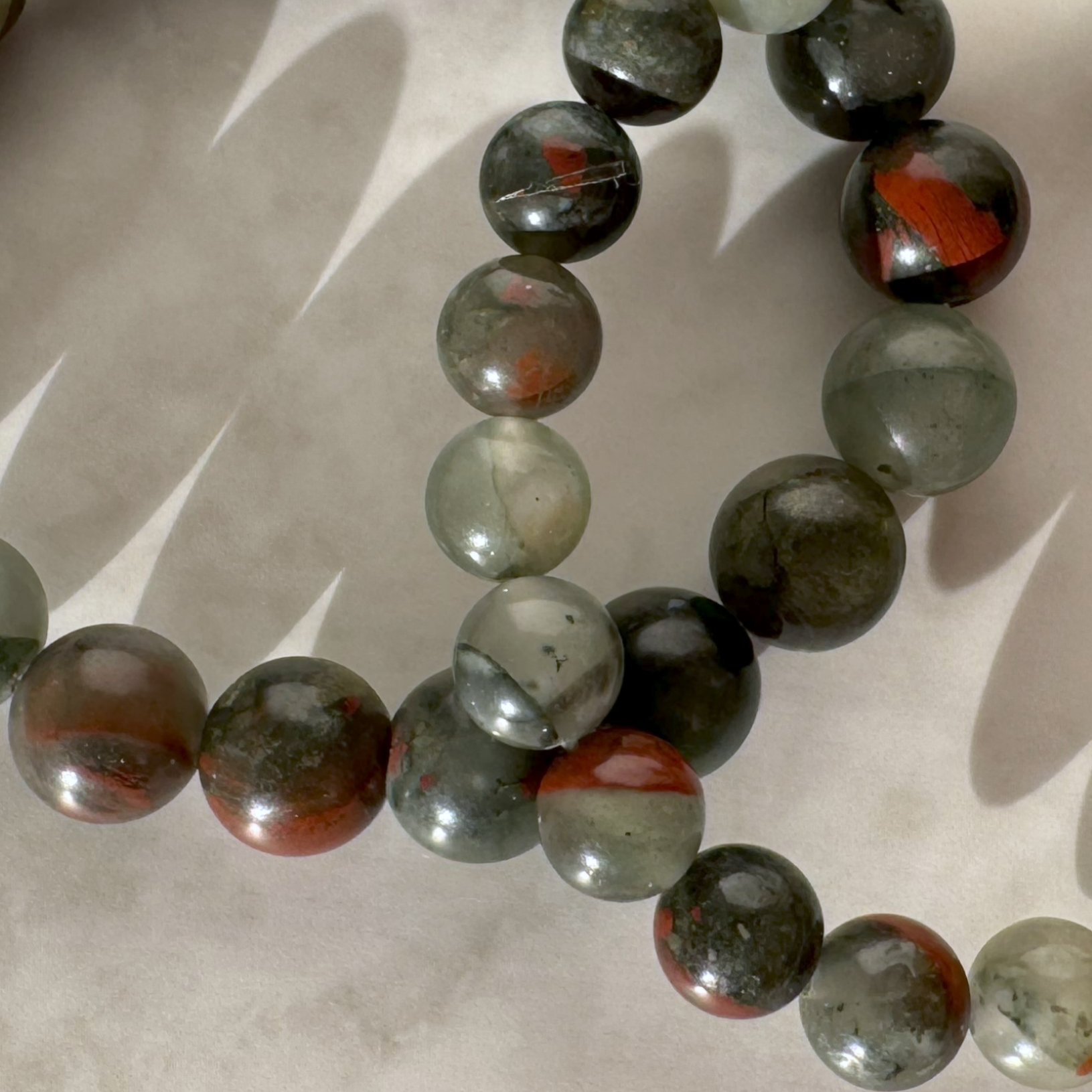 Bloodstone Bracelet (8mm)