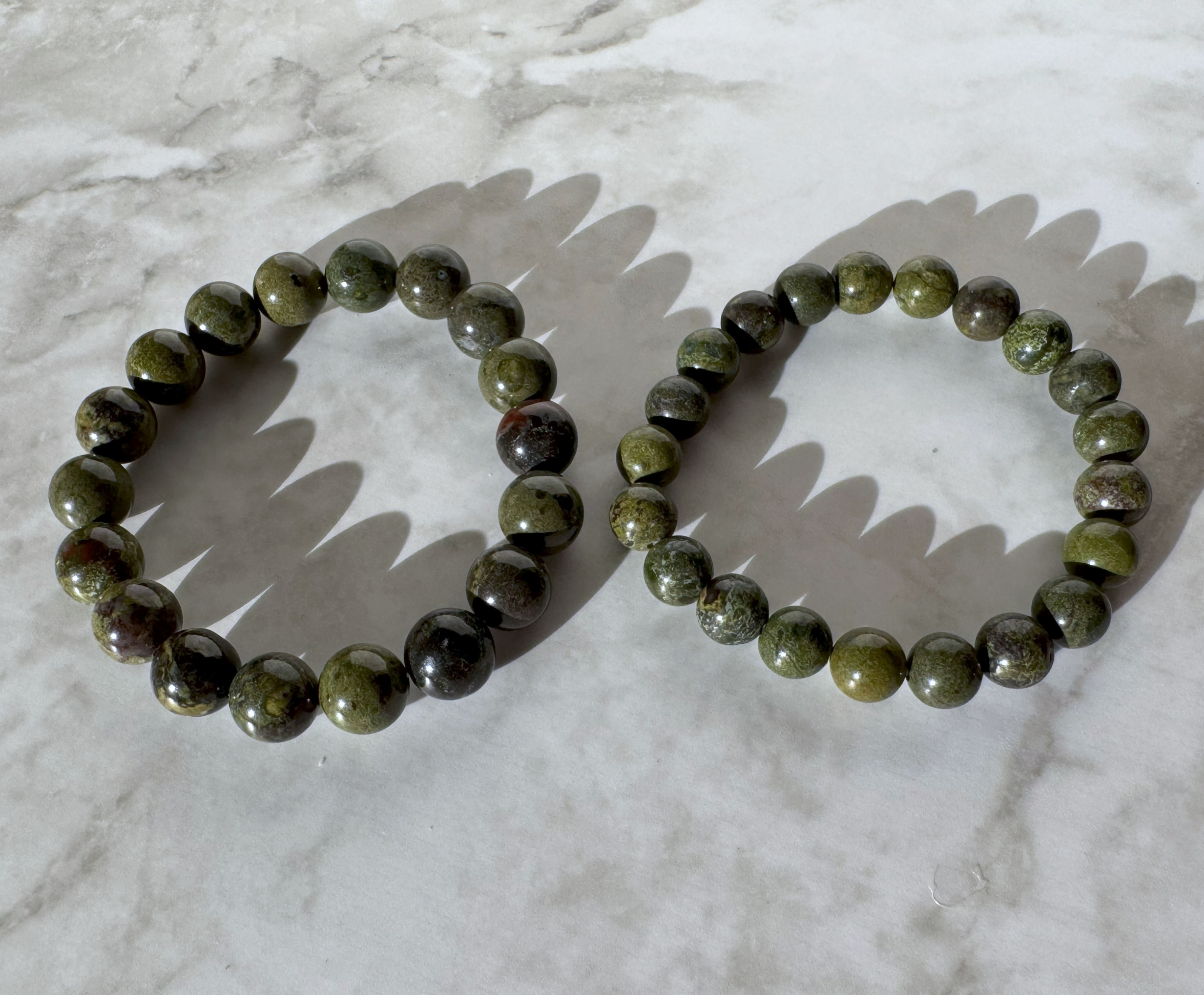 Dragons Blood Jasper Bracelet (8mm)