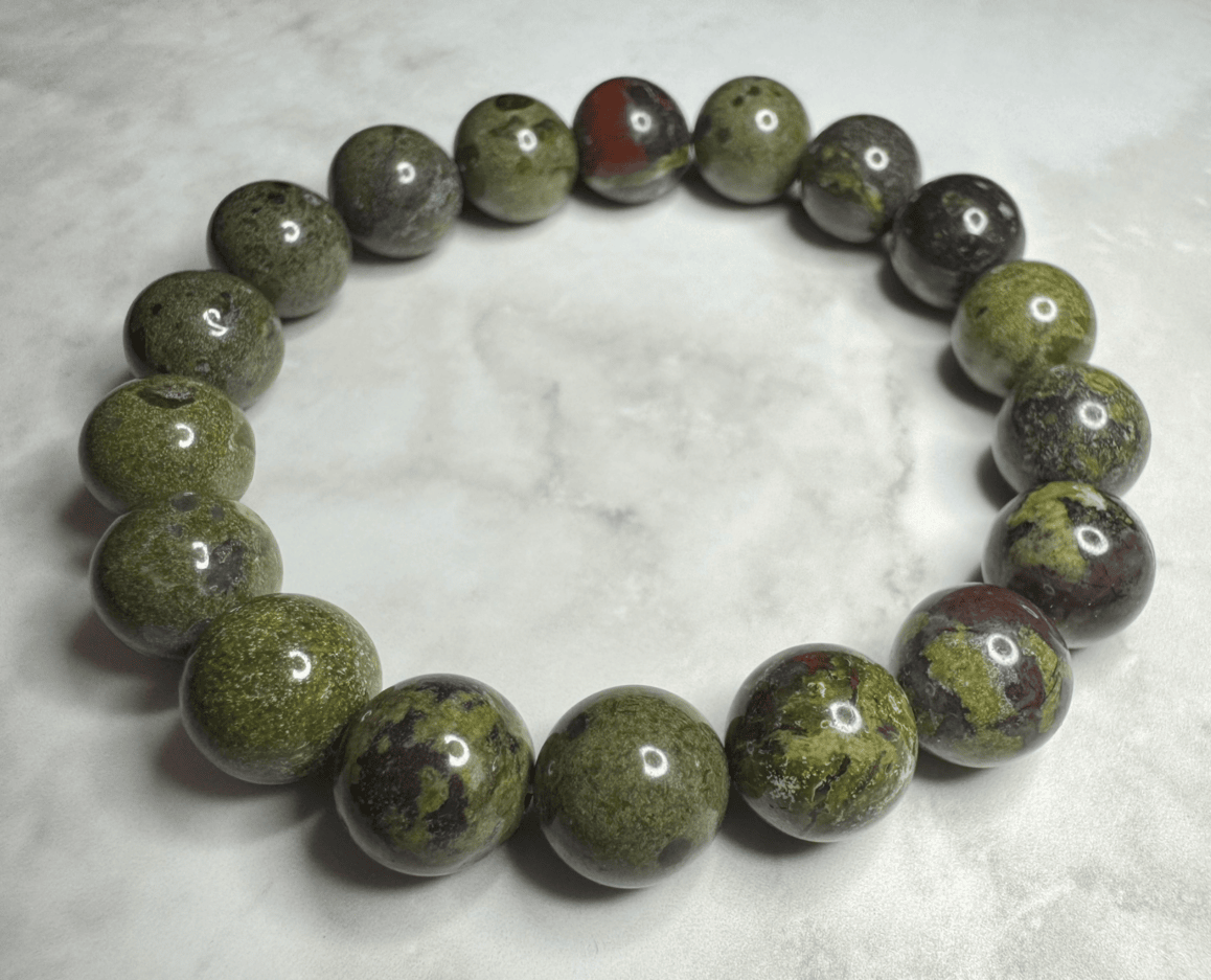 Dragons Blood Jasper Bracelet (10mm)