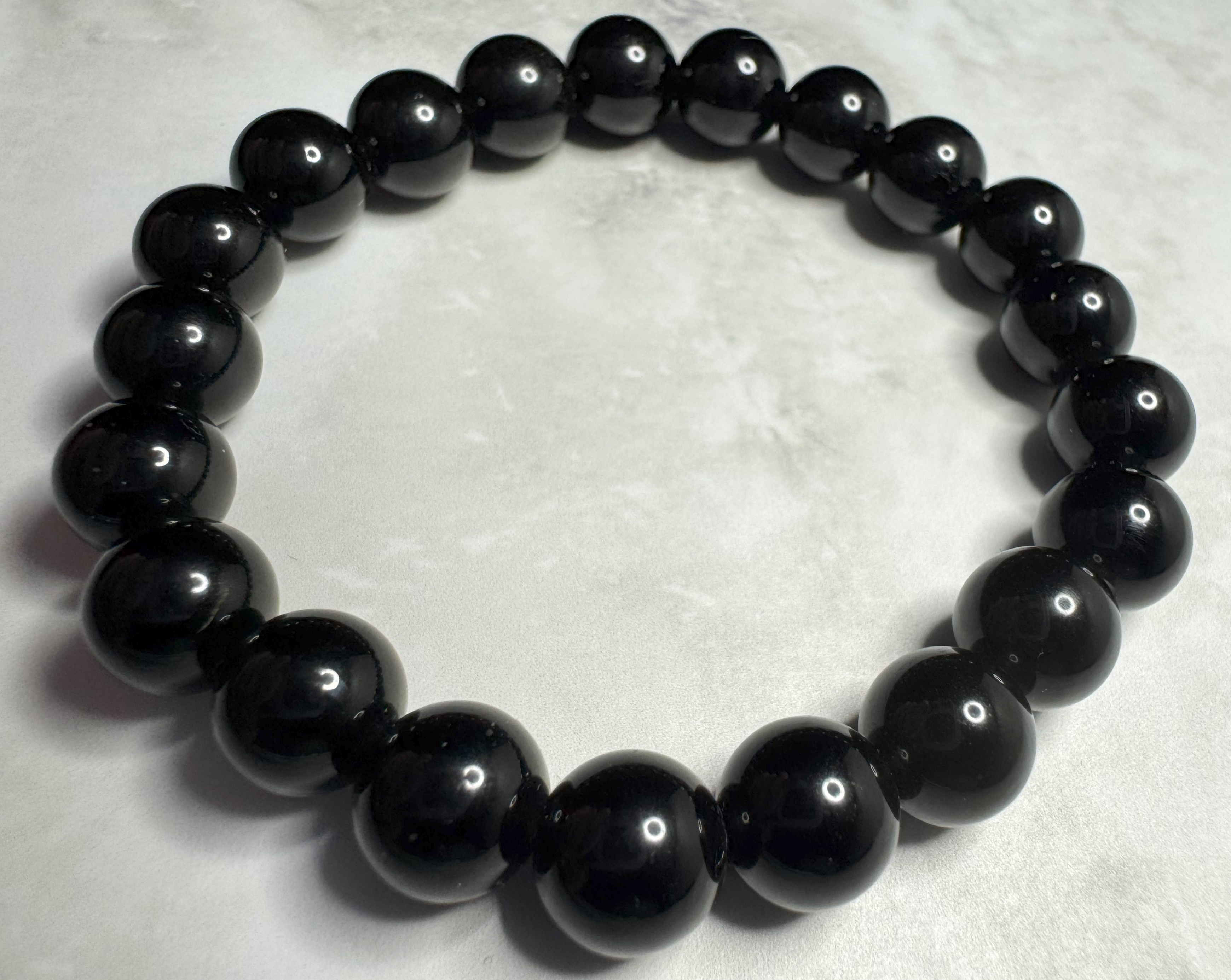 Black Obsidian Bracelet (8mm)