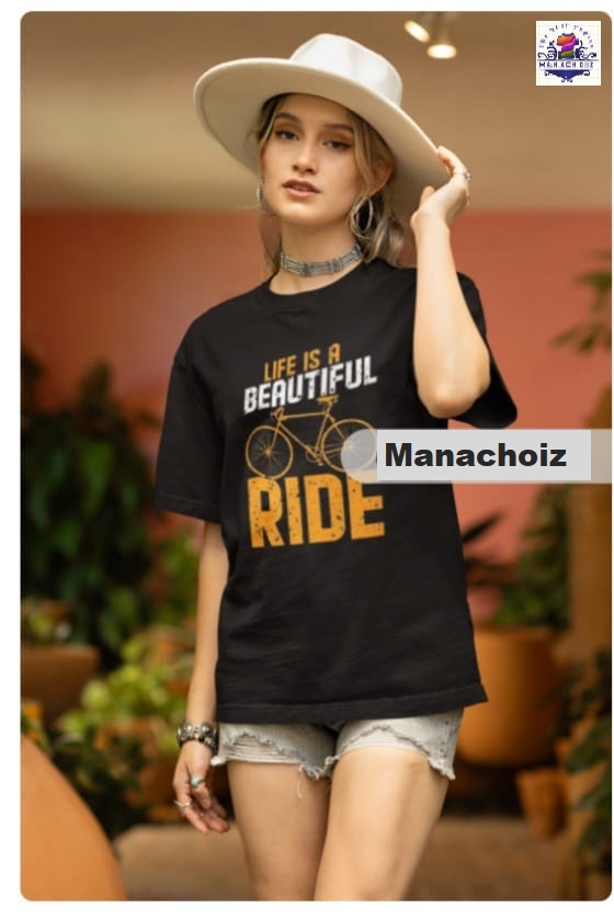 Life is a Beautiful Ride Graphic T-Shirt