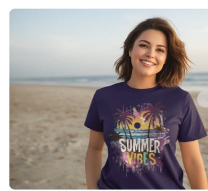 Summer Vibes Graphic T-Shirt